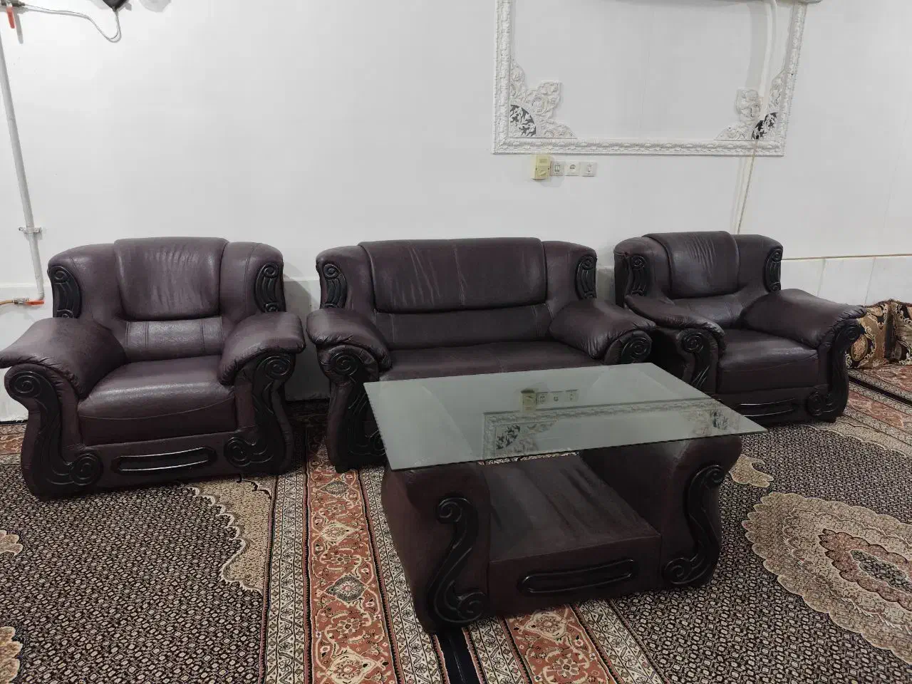 مبل|مبلمان خانگی و میز عسلی|جهرم, |دیوار