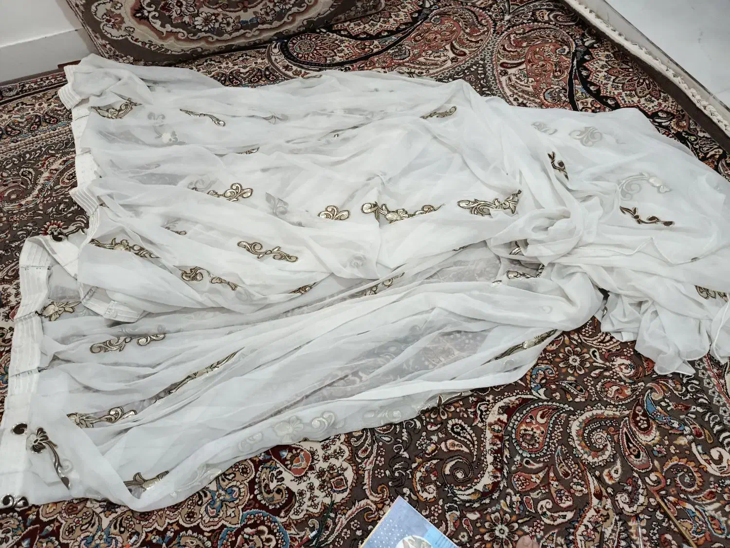 پرده|پرده، رانر، رومیزی|تربت جام, باغ سنگان سفلی|دیوار