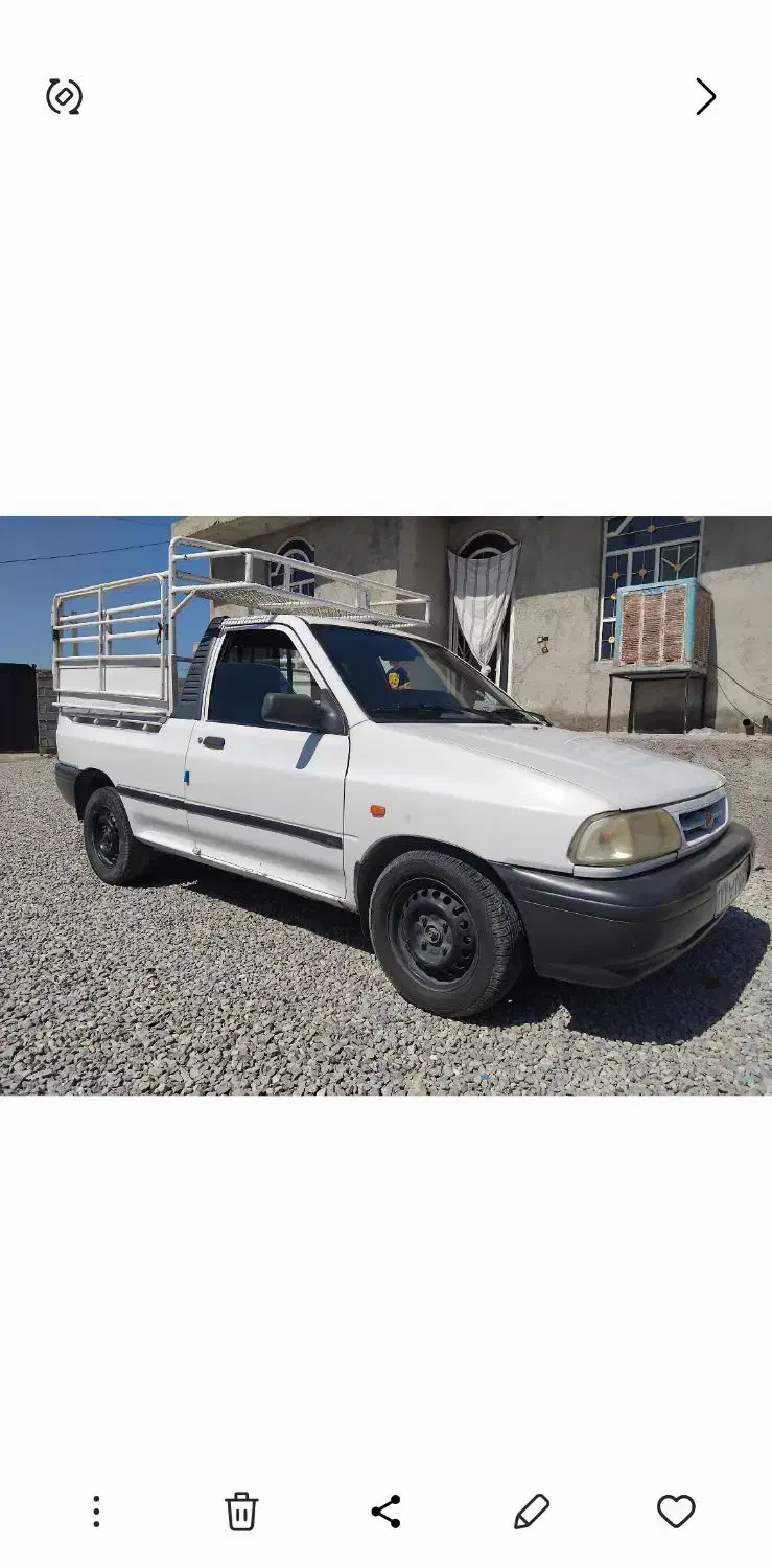 وانت پراید بدون رنگ واقعی مدل ۹۷|خودرو سواری و وانت|سورنا, |دیوار