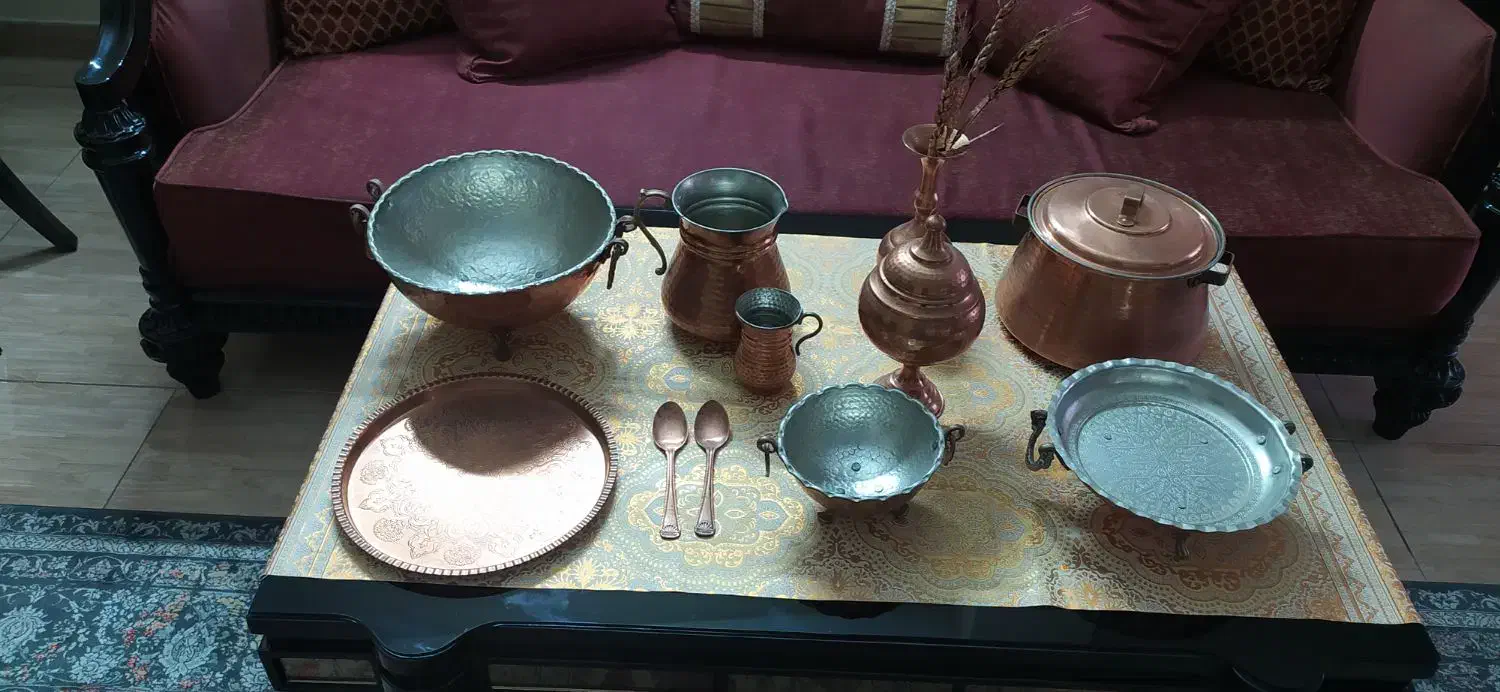 ظروف مسی|ظروف سرو و پذیرایی|پردیس, فاز ۴|دیوار