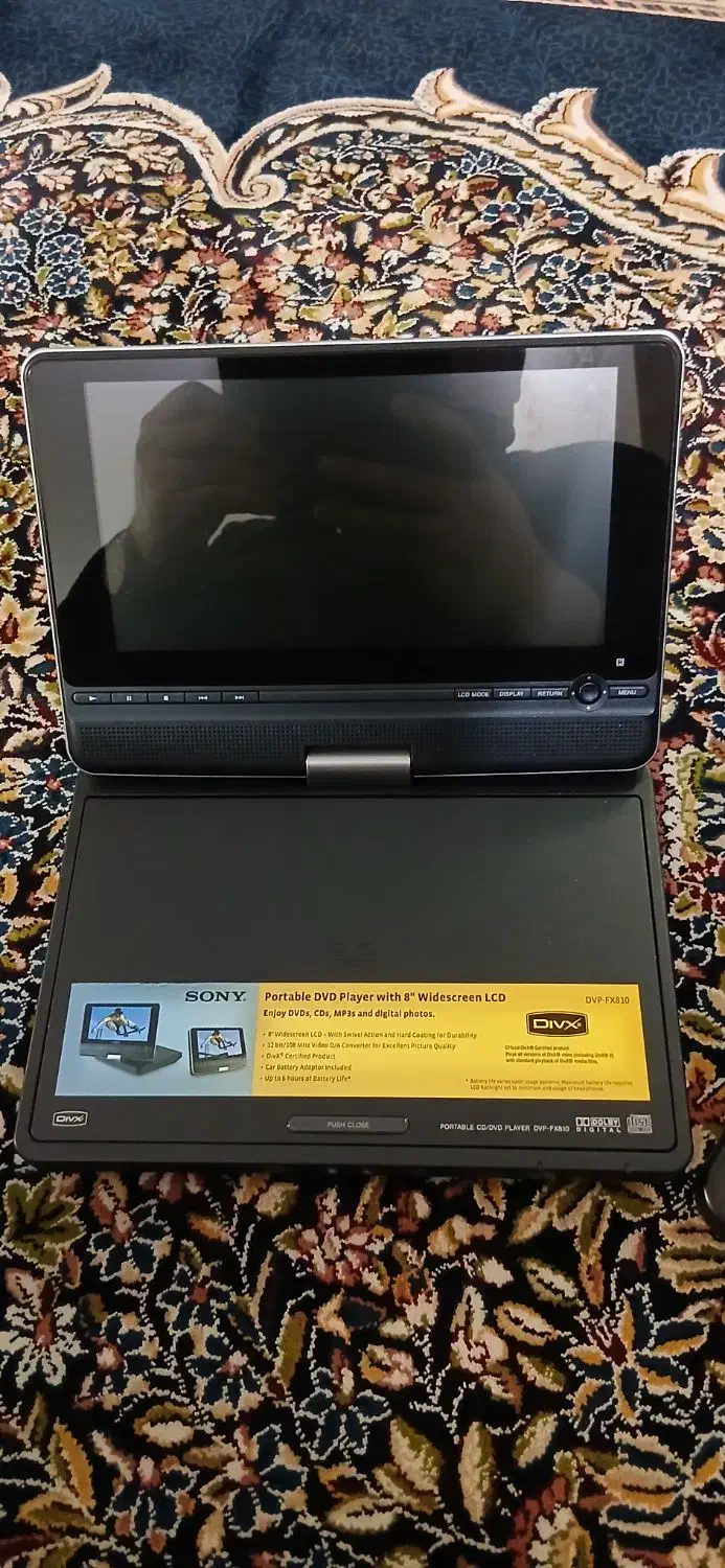 دی وی دی پلیر پرتابل سونی|پخش‌کننده DVD و ویدیو|مشهد, استاد یوسفی (شهرک غرب)|دیوار