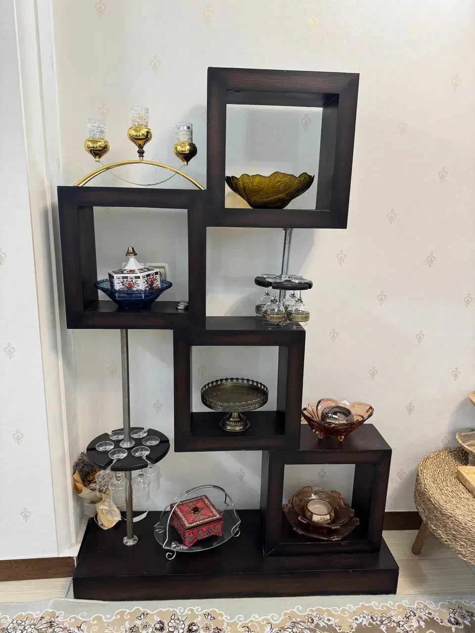 ویترین بار|بوفه، ویترین، کنسول|لاهیجان, کوی خزر|دیوار