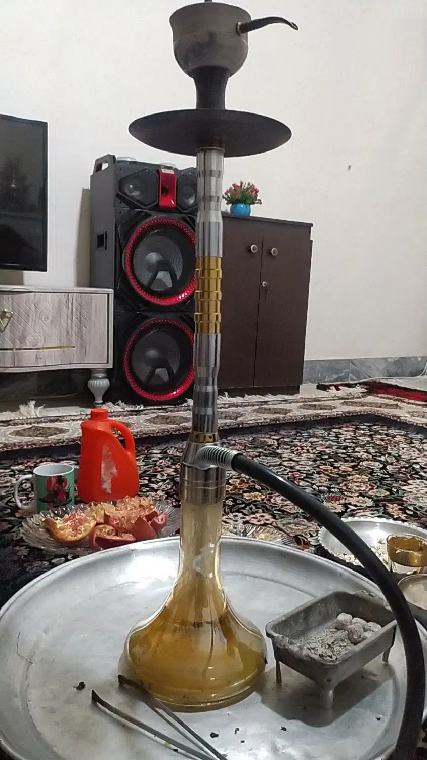 قلیان معاوزه با باند یا میدرنج|کلکسیون و سرگرمی|سرپل ذهاب, |دیوار