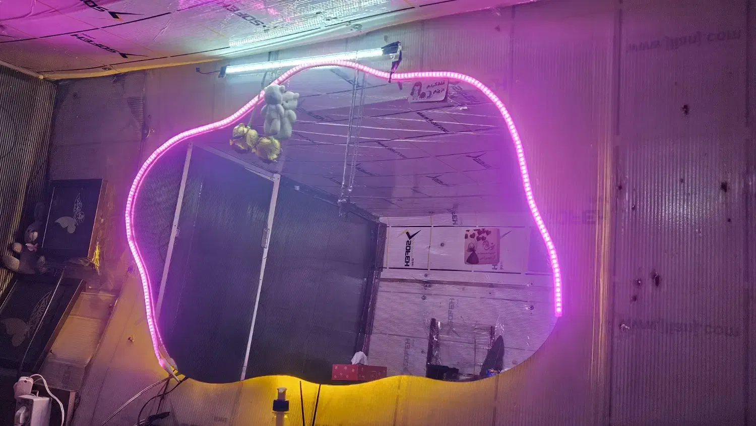 آینه طرح دار|آینه|اسلامشهر, شهرک مفیدی|دیوار