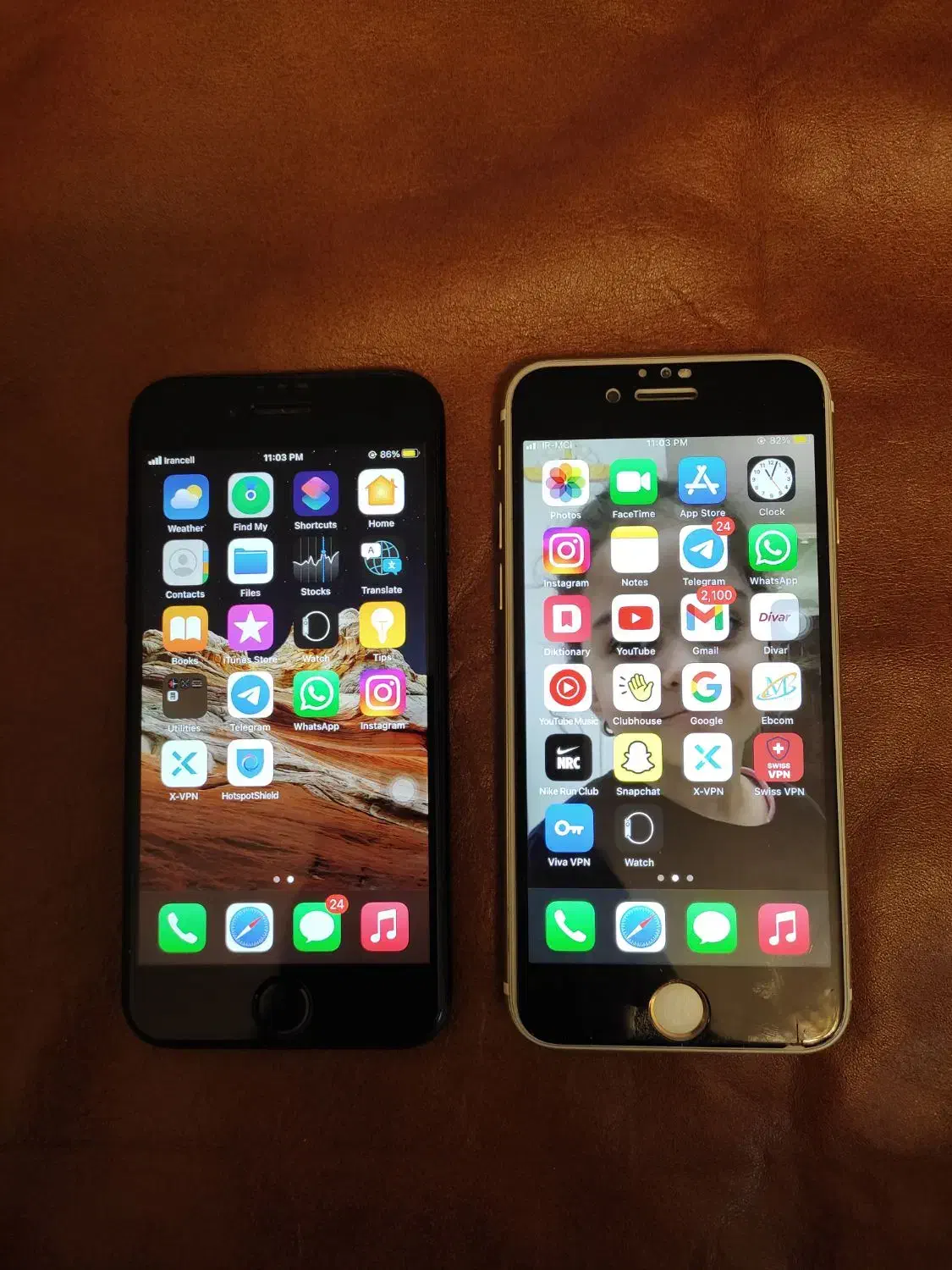 گوشی آیفون 7 LLA دو عدد|موبایل|نیشابور, تختی|دیوار