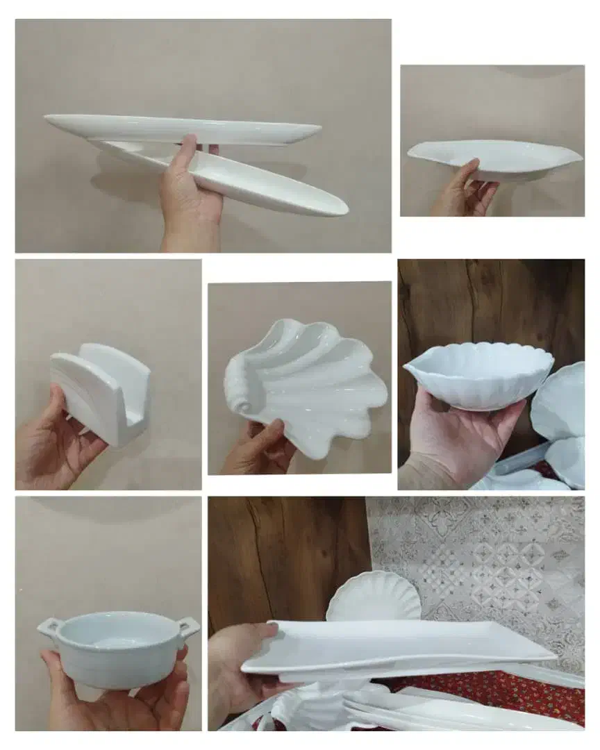 مجموعه ظروف سرامیک نو|ظروف سرو و پذیرایی|اهواز, گلستان|دیوار