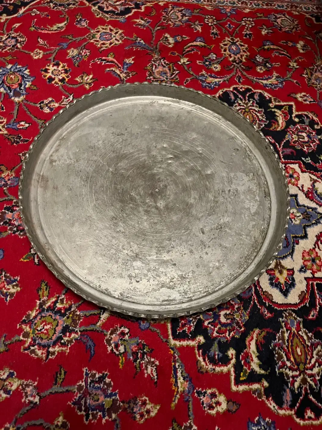 سینی مسی / مجمع مسی|کلکسیون اشیاء عتیقه|تهران, شهرک دریا|دیوار