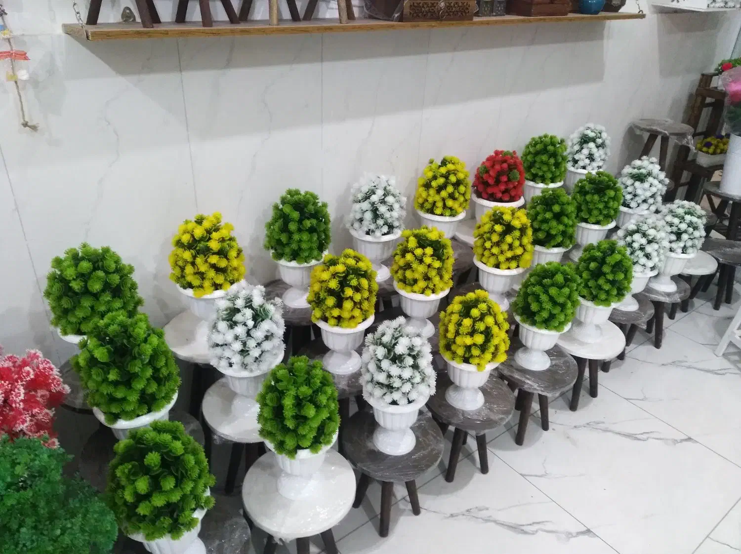 گل مصنوعی وانواع استند وپایه گلدان|گل مصنوعی|کاشان, رسالت|دیوار