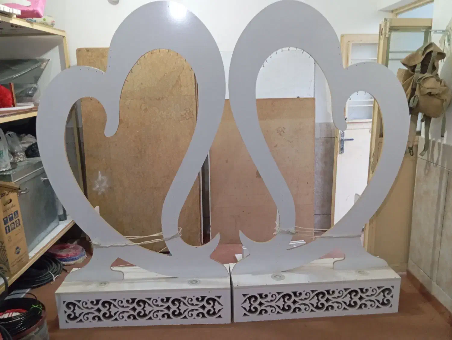 فروش باکس ام دی اف جهت دیزاین جایگاه عروس|صنایع دستی و سایر لوازم تزئینی|لار, |دیوار