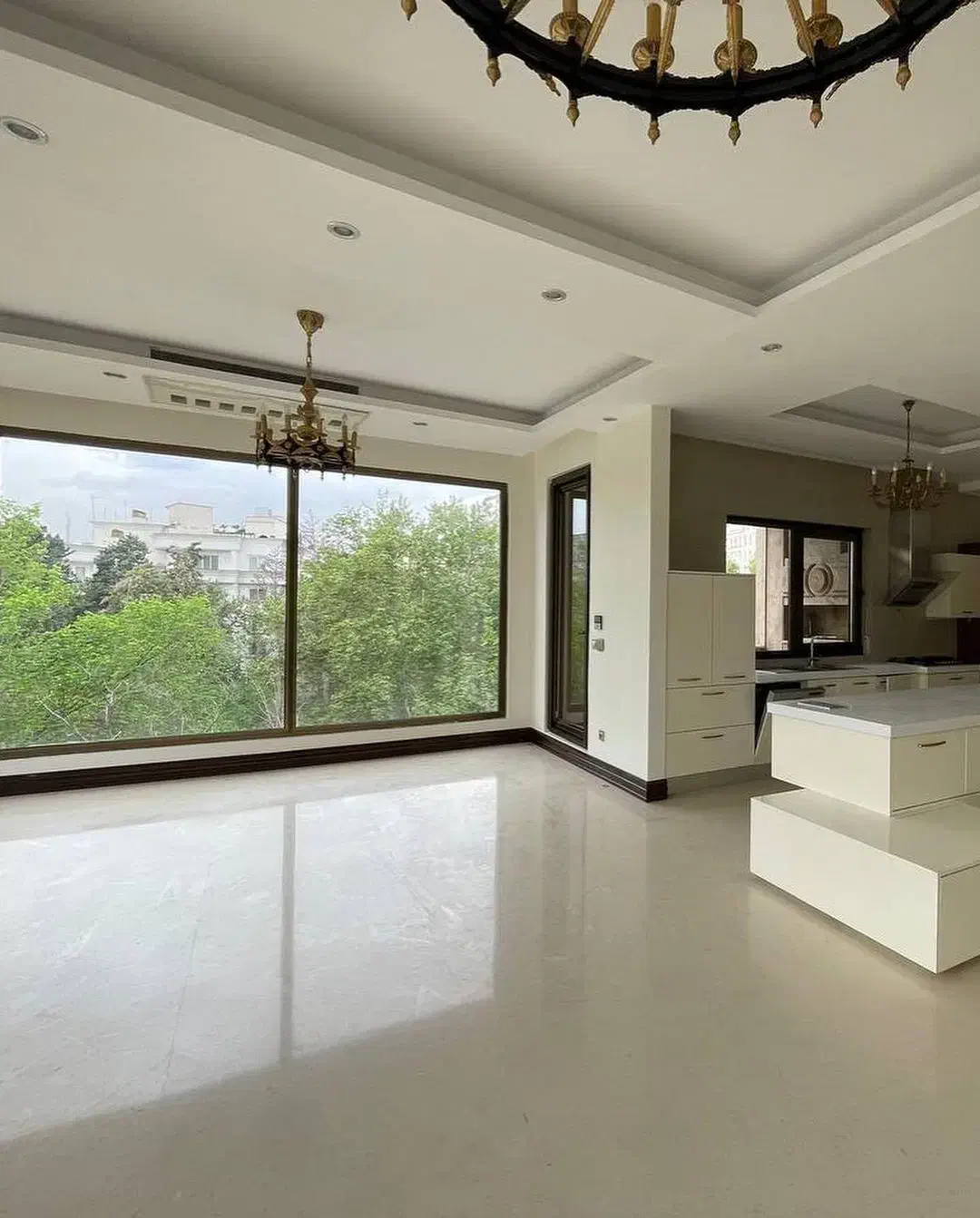 قلب پارک قیطریه ۱۵۰ متر زیباترین ویو|فروش آپارتمان|تهران, قیطریه|دیوار