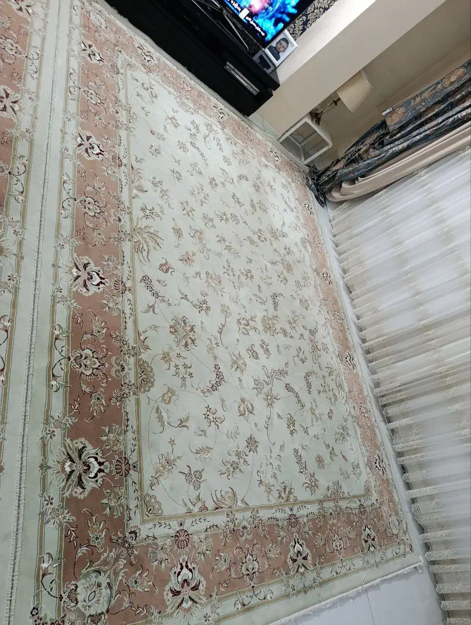 دوفرش جفت ۳در۴|فرش|بجنورد, |دیوار