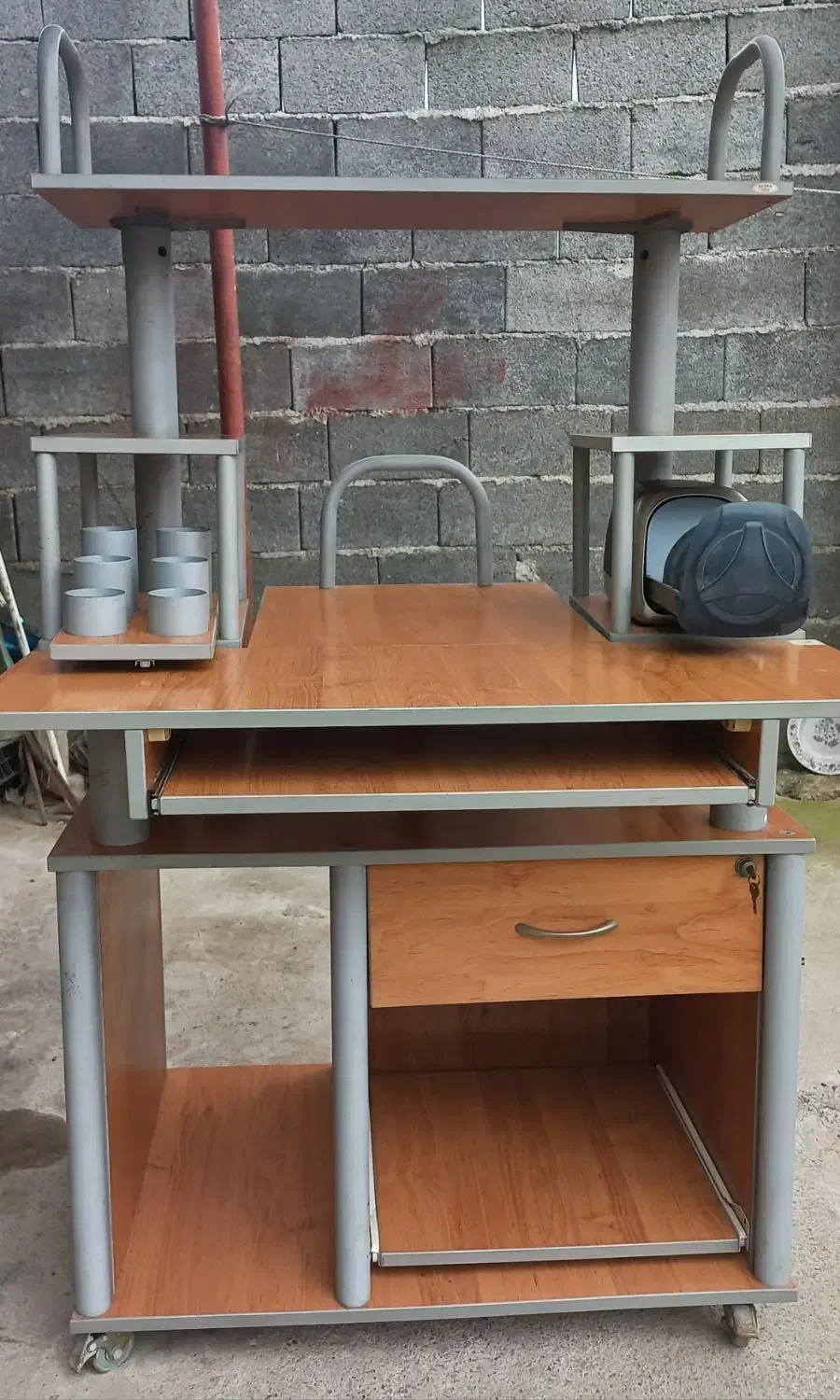 میز کامپیوتر و تحریر|میز تحریر و کامپیوتر|شفت, |دیوار