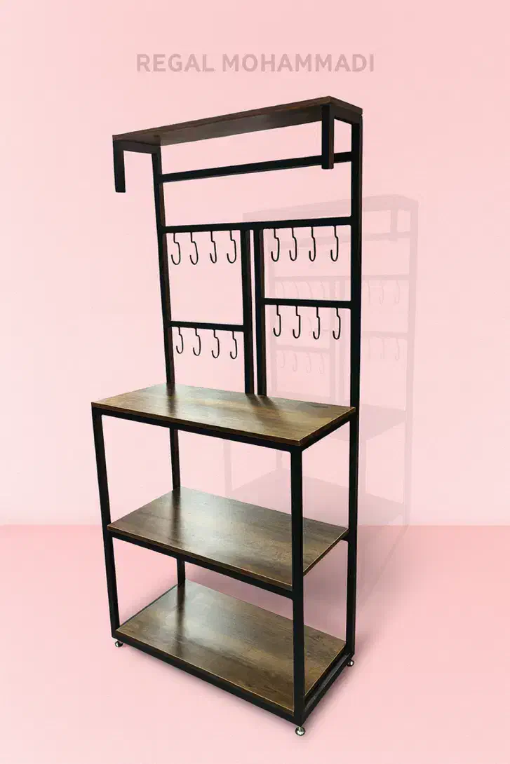 کافه باریستا بار رخت بند پیچی قفسه رگال دار۶۸|بندرخت و رختآویز|کرج, اتحاد|دیوار