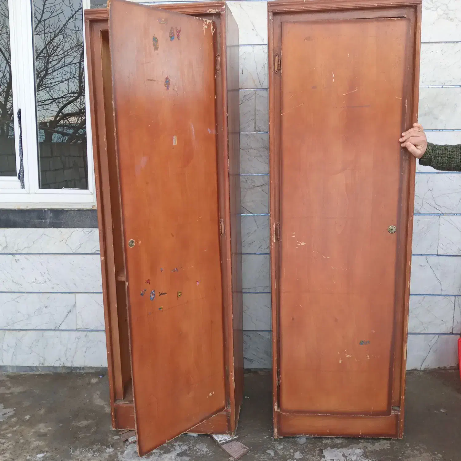 ۲ عدد کمد|جاکفشی، کمد، دراور|ویلکیج, |دیوار