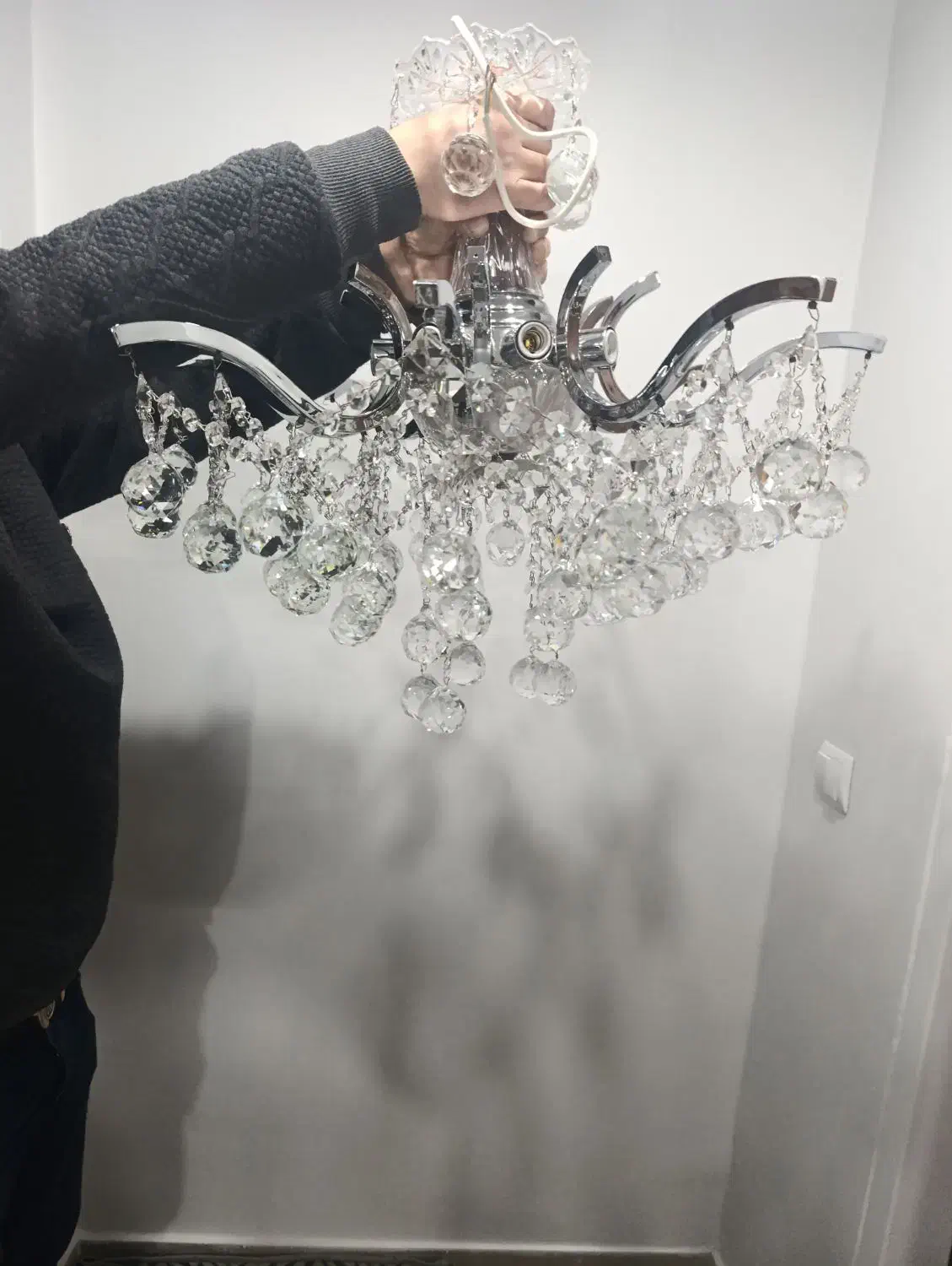 لوستر ۶شعله|لوستر و چراغ آویز|تهران, شهرک یاس|دیوار