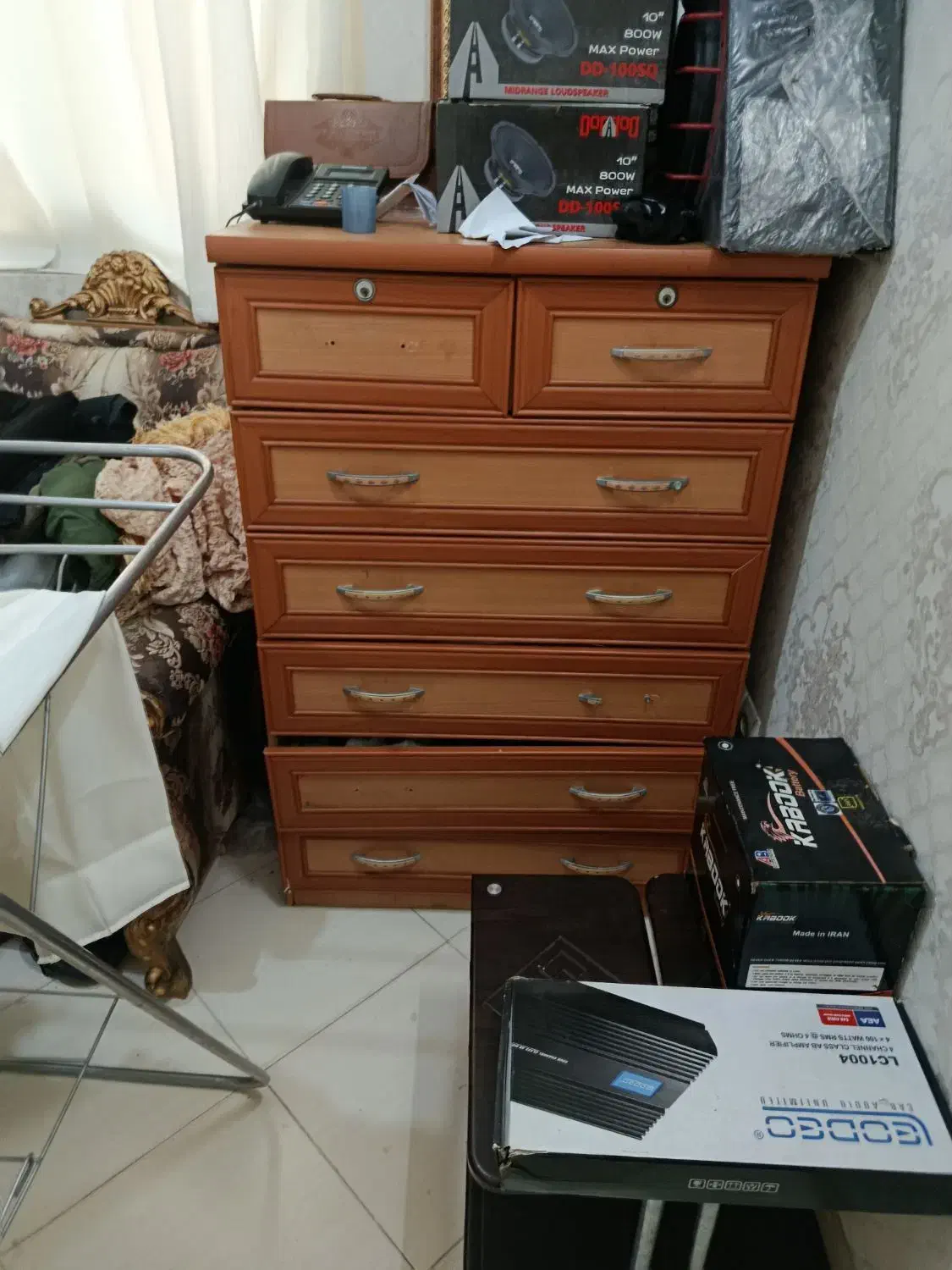 تخت خواب و دراور|تخت و سرویس خواب|ری, دیلمان|دیوار