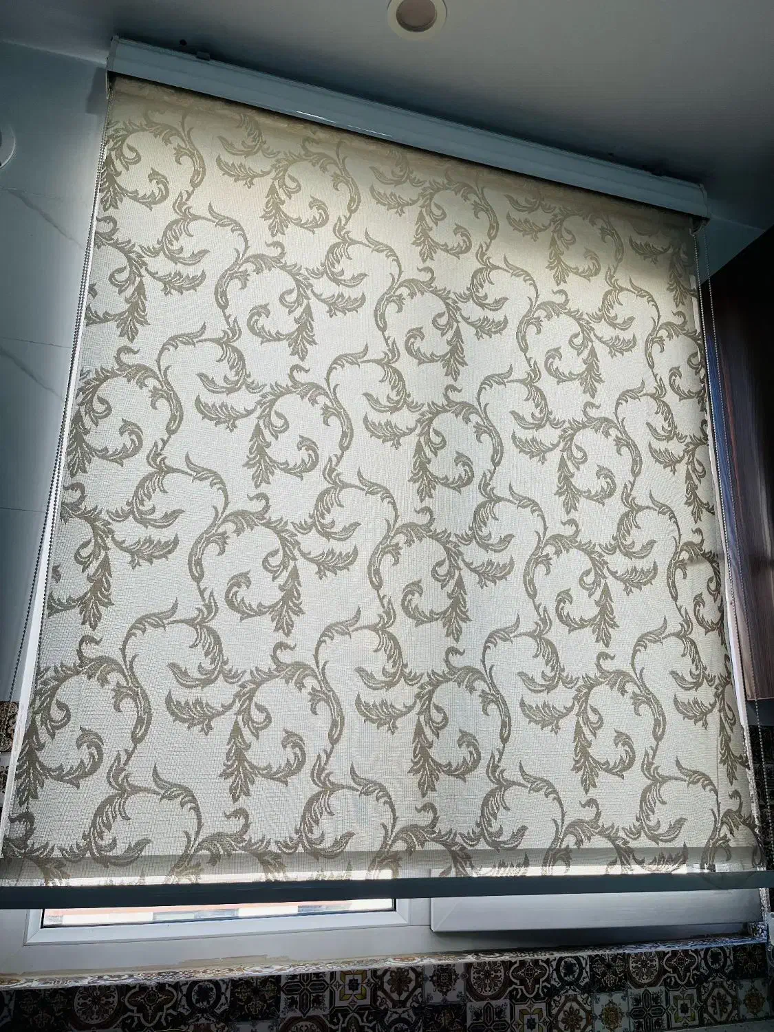 پرده ی دو مکانیزه رنگ نسکافه ای ۲عدد|پرده، رانر، رومیزی|تهران, نازیآباد|دیوار