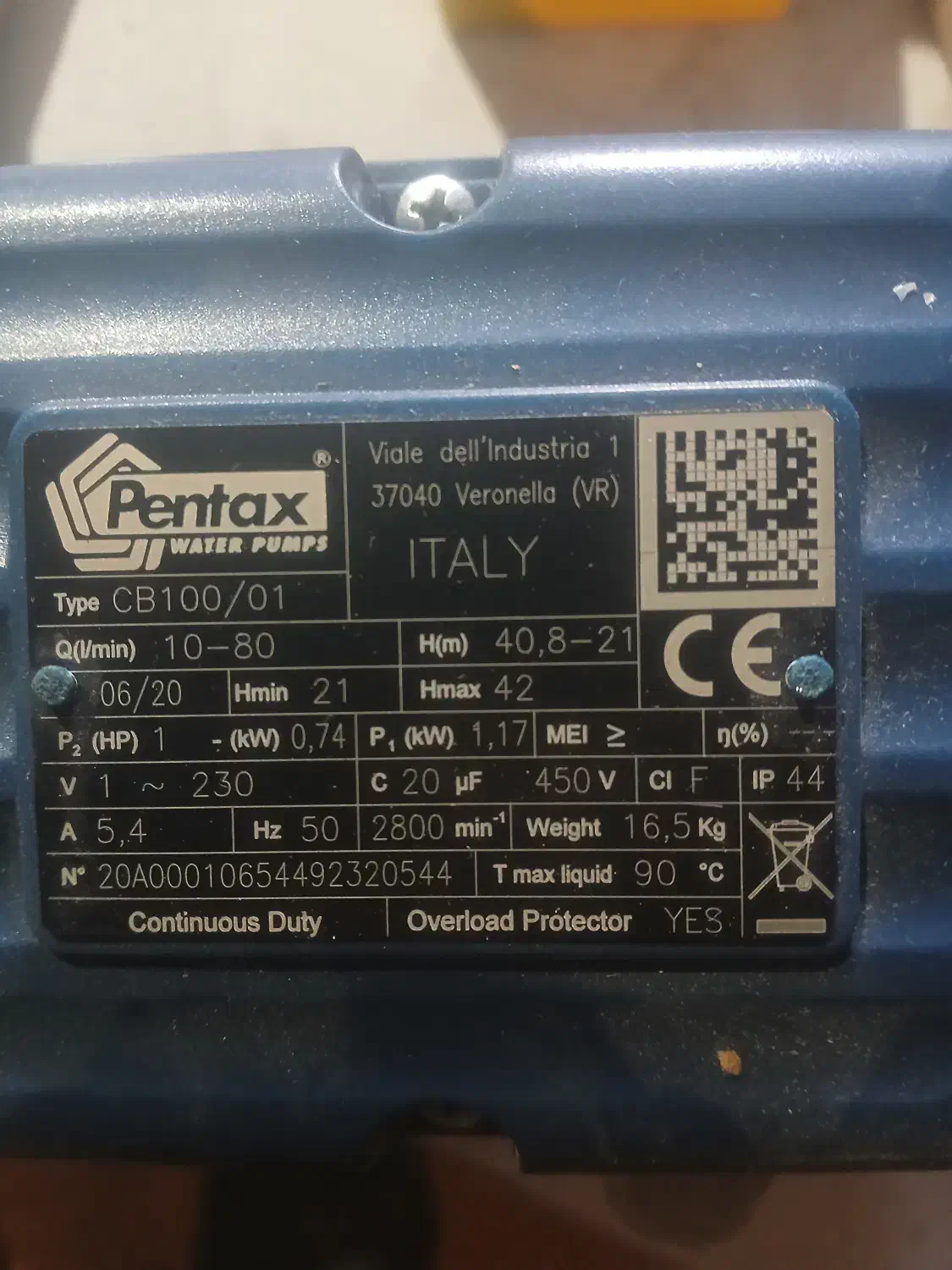 پمپ اب|مصالح و تجهیزات ساختمان|رستمکلا, |دیوار