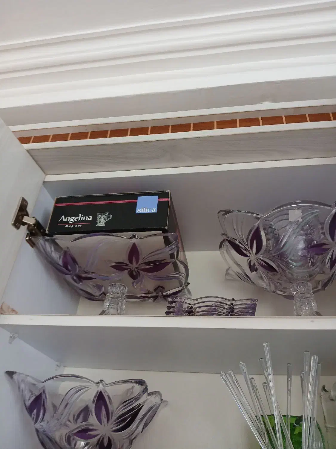 سرویس سلیکانو۶نفره|ظروف سرو و پذیرایی|خرمدره, |دیوار