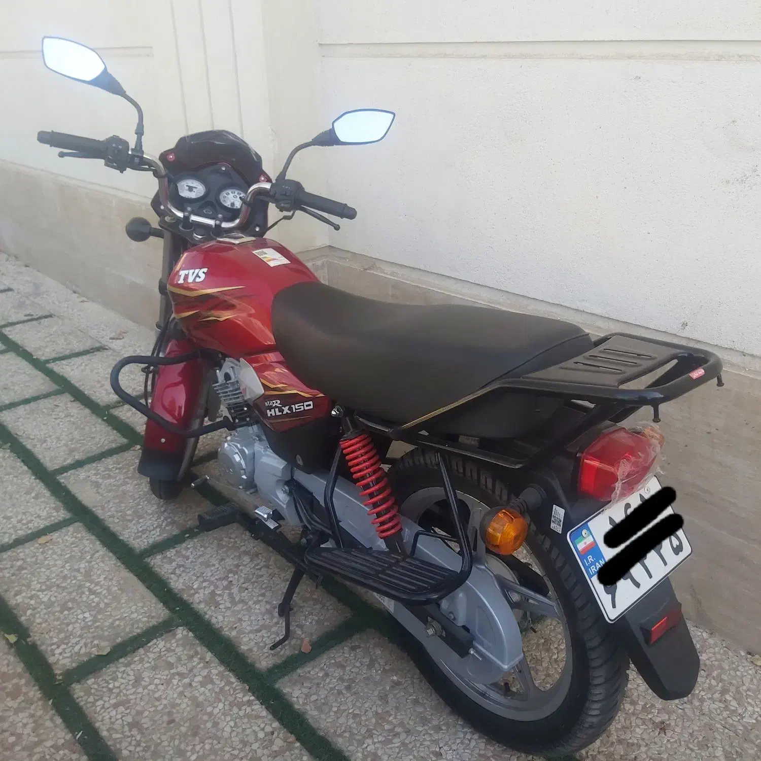 طرح باکسر tvs hlx150|موتورسیکلت|سرخه حصار, |دیوار