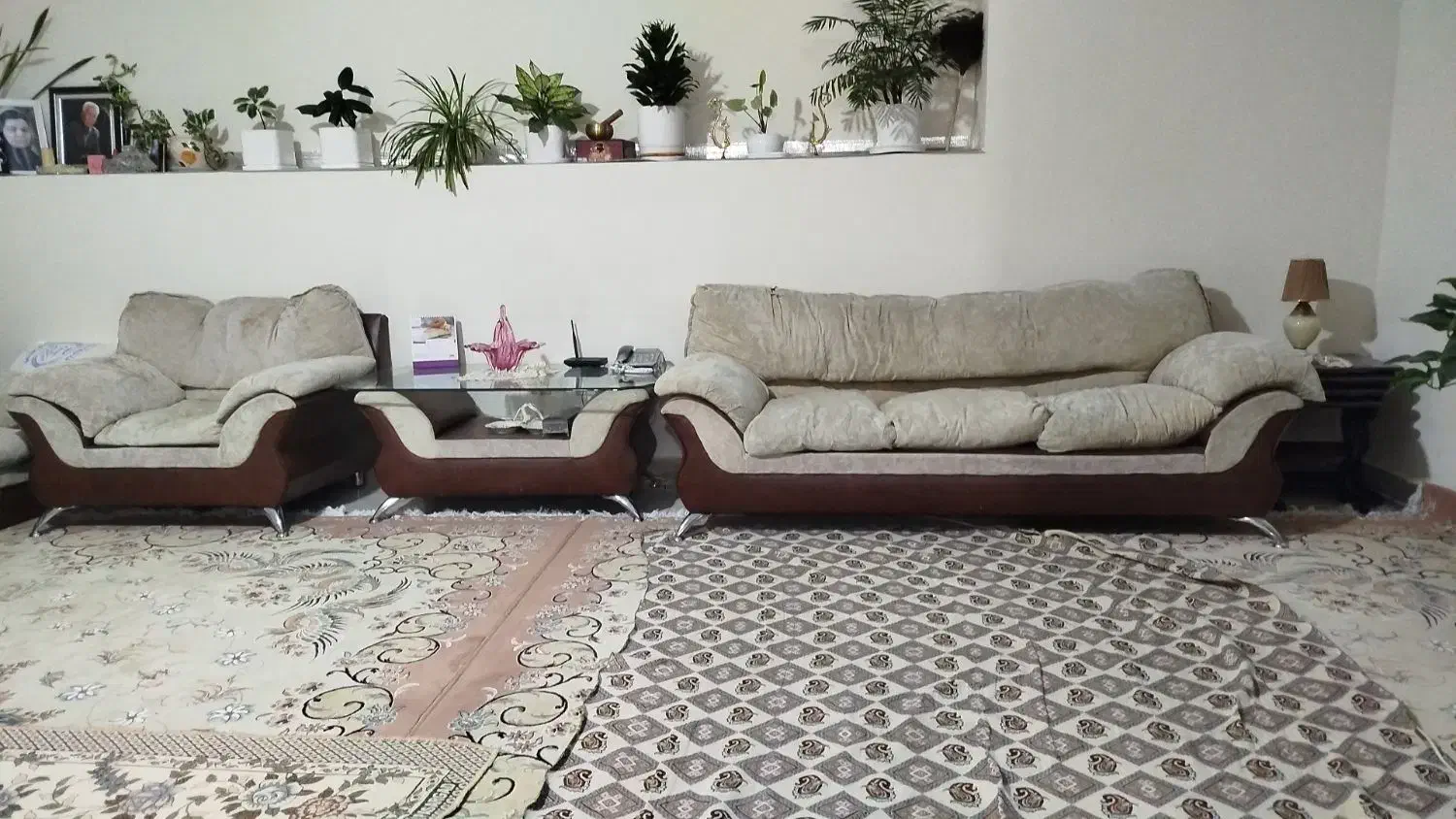 یه دست مبل هفت نفره|مبلمان خانگی و میز عسلی|شهریار, شهریار|دیوار