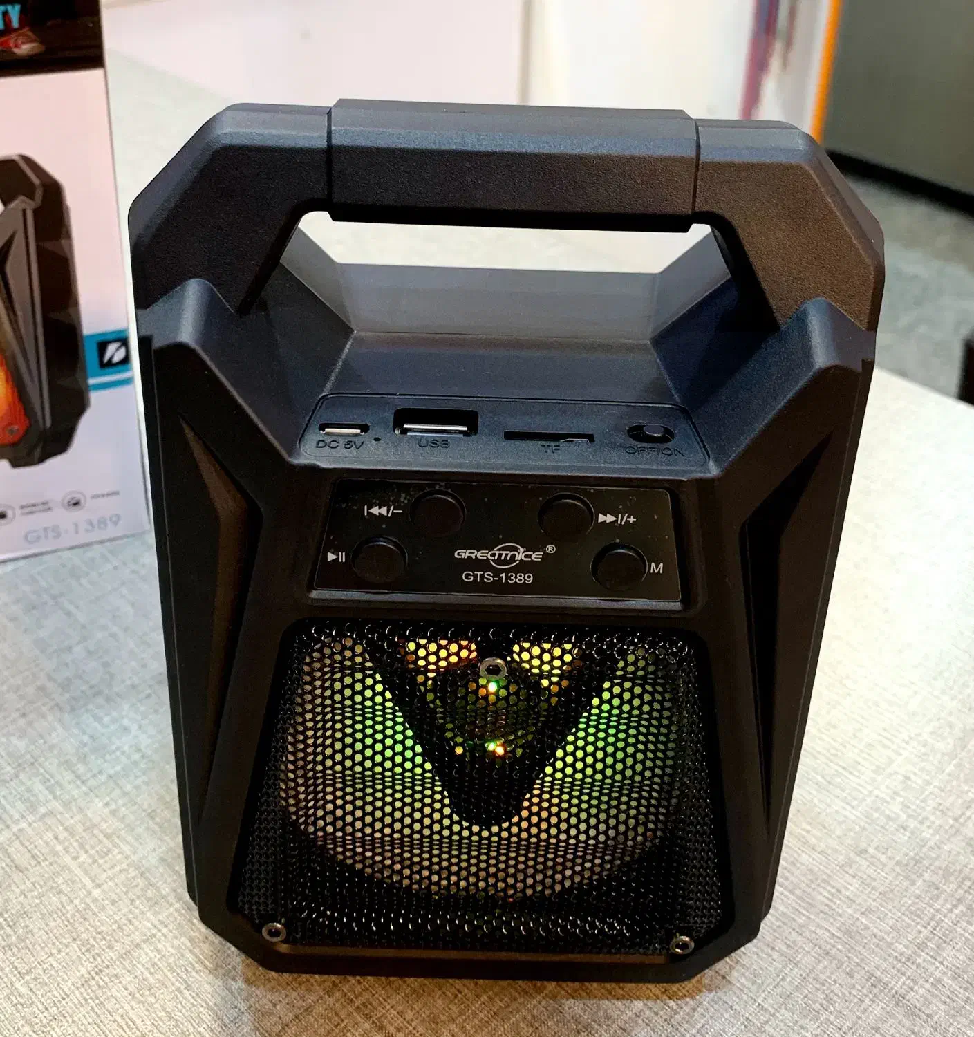 اسپیکر بلوتوث چراغدار مدل GTS-1389|پخشکننده همراه|کرج, گوهردشت|دیوار