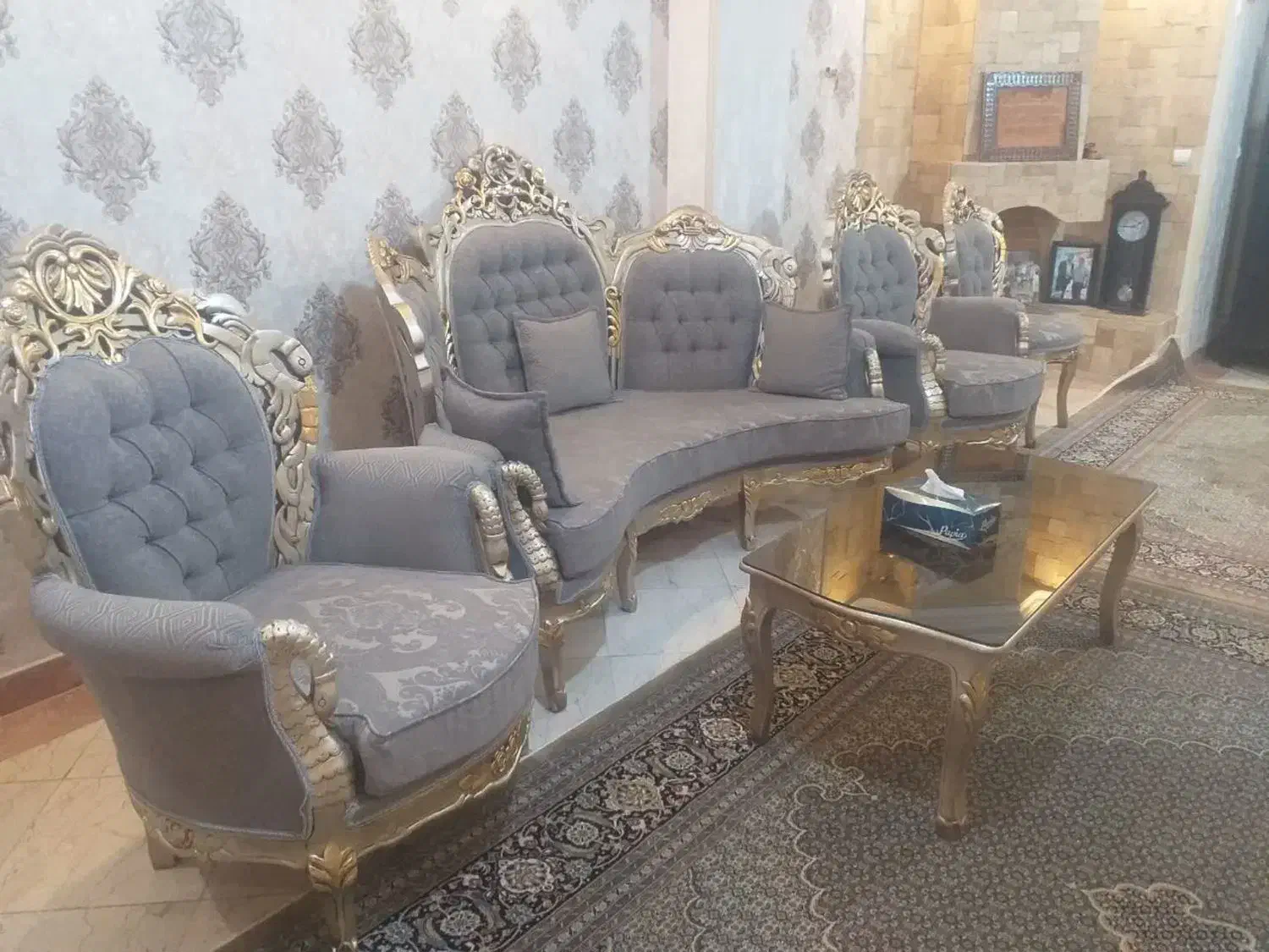 مبل و میز غذا خوری|مبلمان خانگی و میز عسلی|تهران, اباذر|دیوار