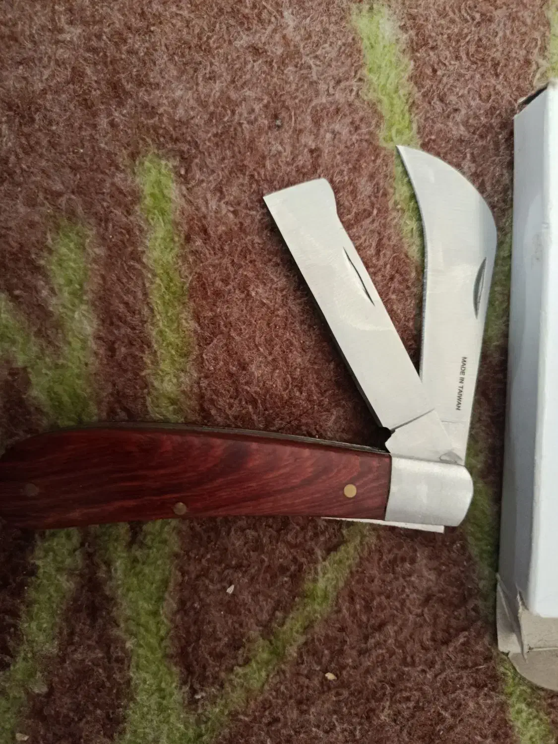 چاقو پیوند زنی دو تیغه تایوانی|کوهنوردی و کمپینگ|بجنورد, |دیوار