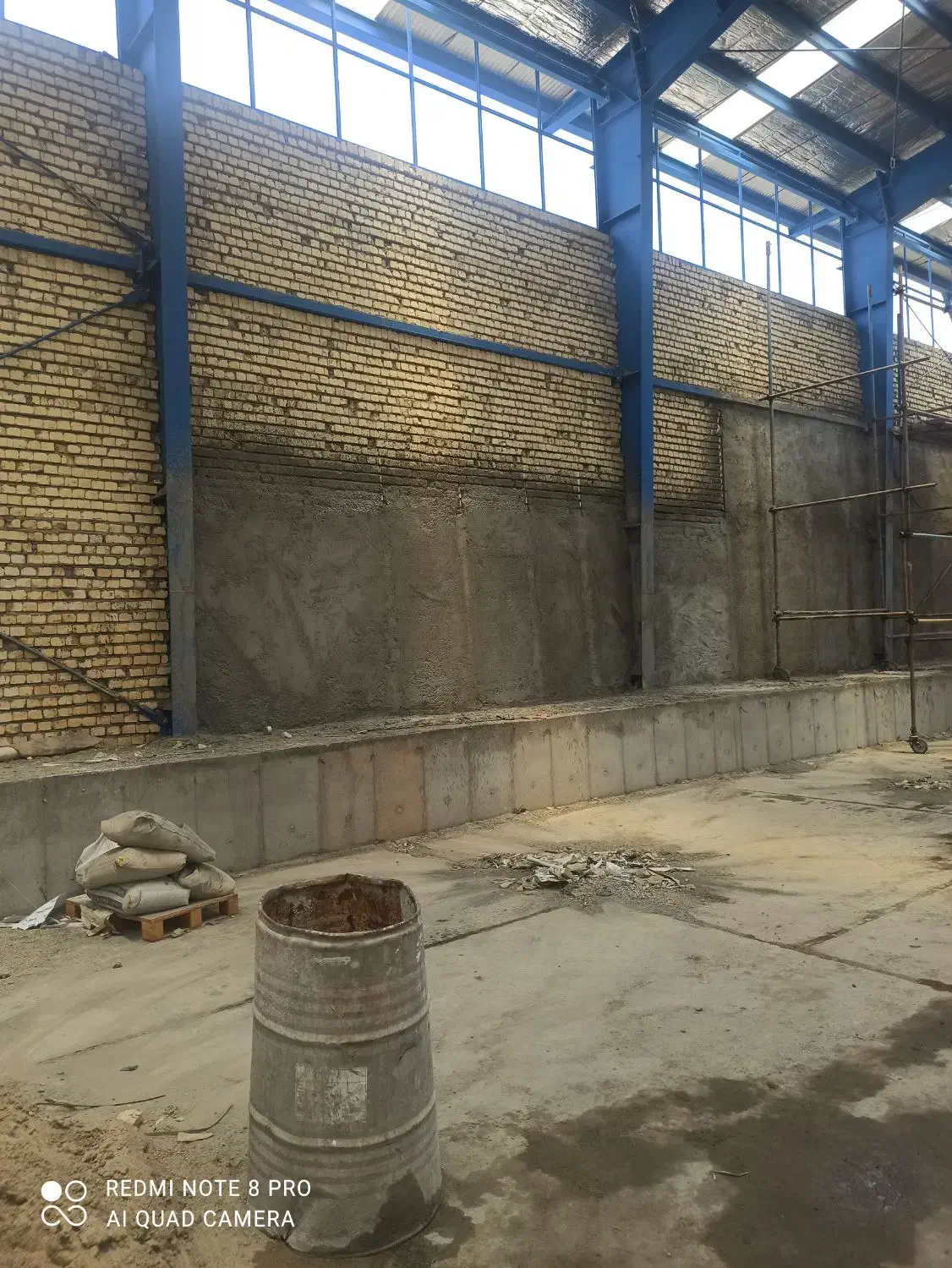 شاتکریت پلاستر بشنه با دستگاه|خدمات پیشه و مهارت|شیراز, گلکوب|دیوار