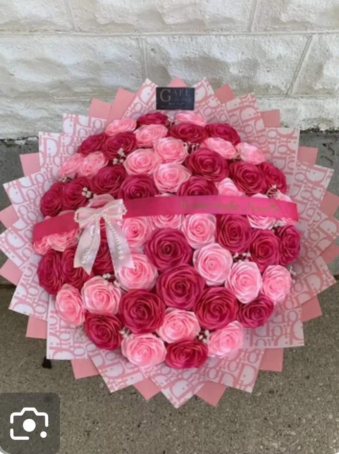 دسته گل روبانی|گل مصنوعی|شوشتر, |دیوار