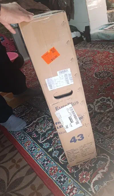 تلویزیون 43 اینچ یورو پلاس|تلویزیون و پروژکتور|ایلام, |دیوار