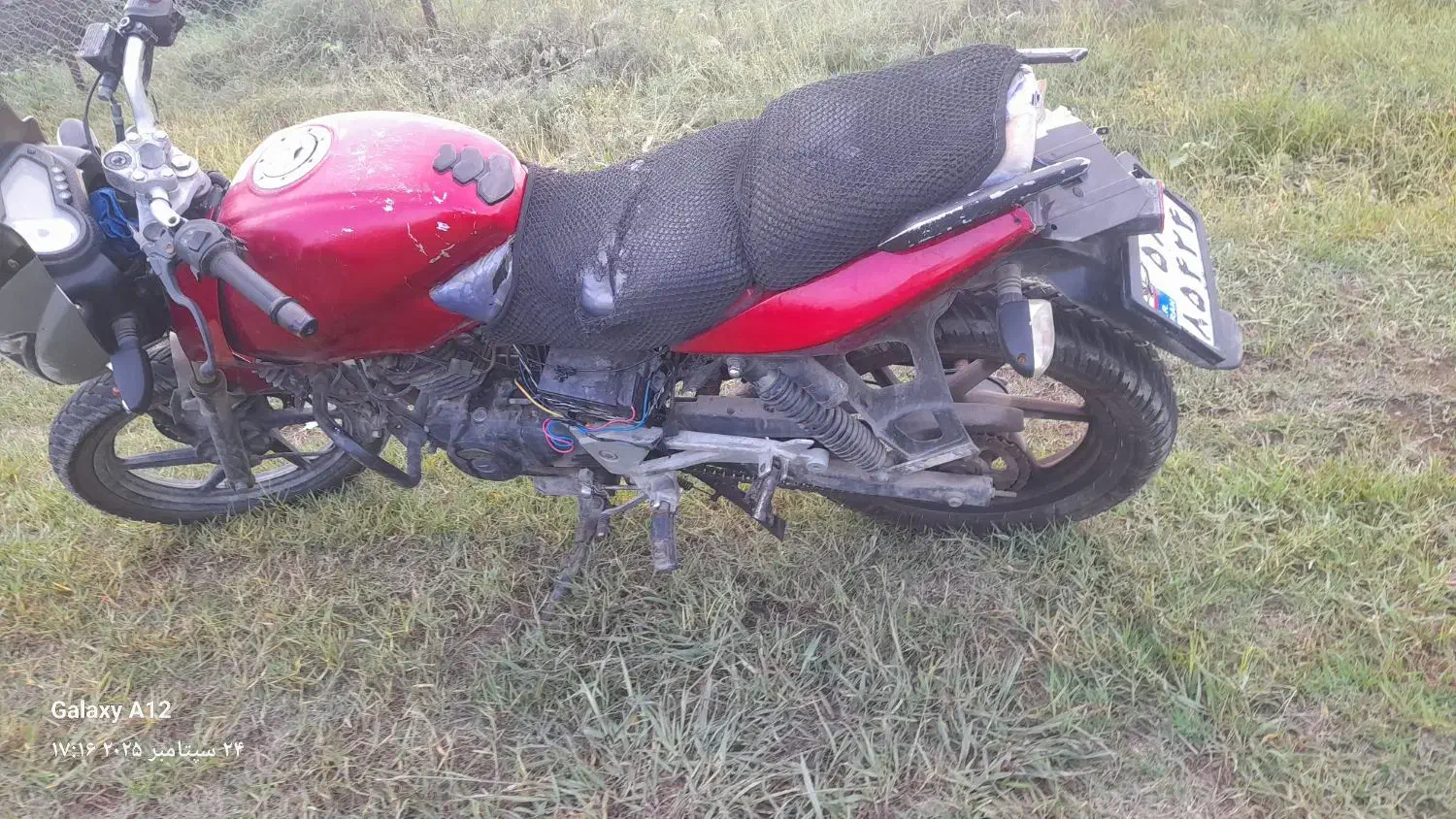 فروش فوری موتور پالس|موتورسیکلت|بندر انزلی, بشمن|دیوار