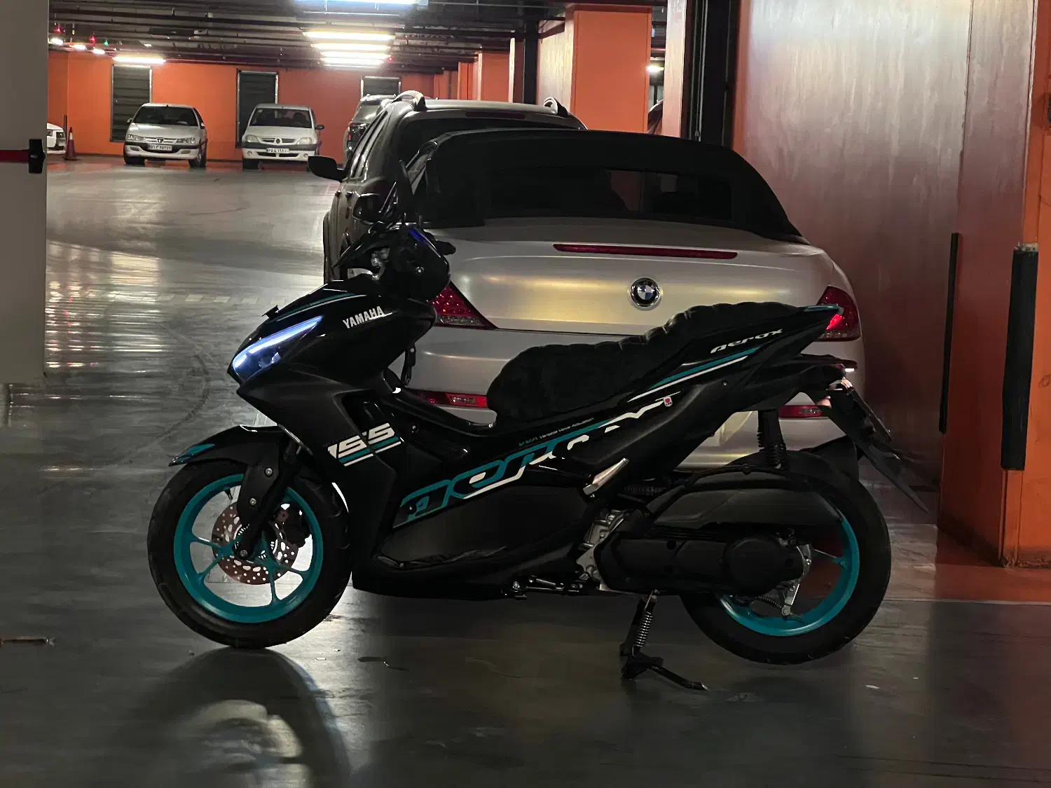 Yamaha Aerox 155|موتورسیکلت|تهران, فردوسی|دیوار