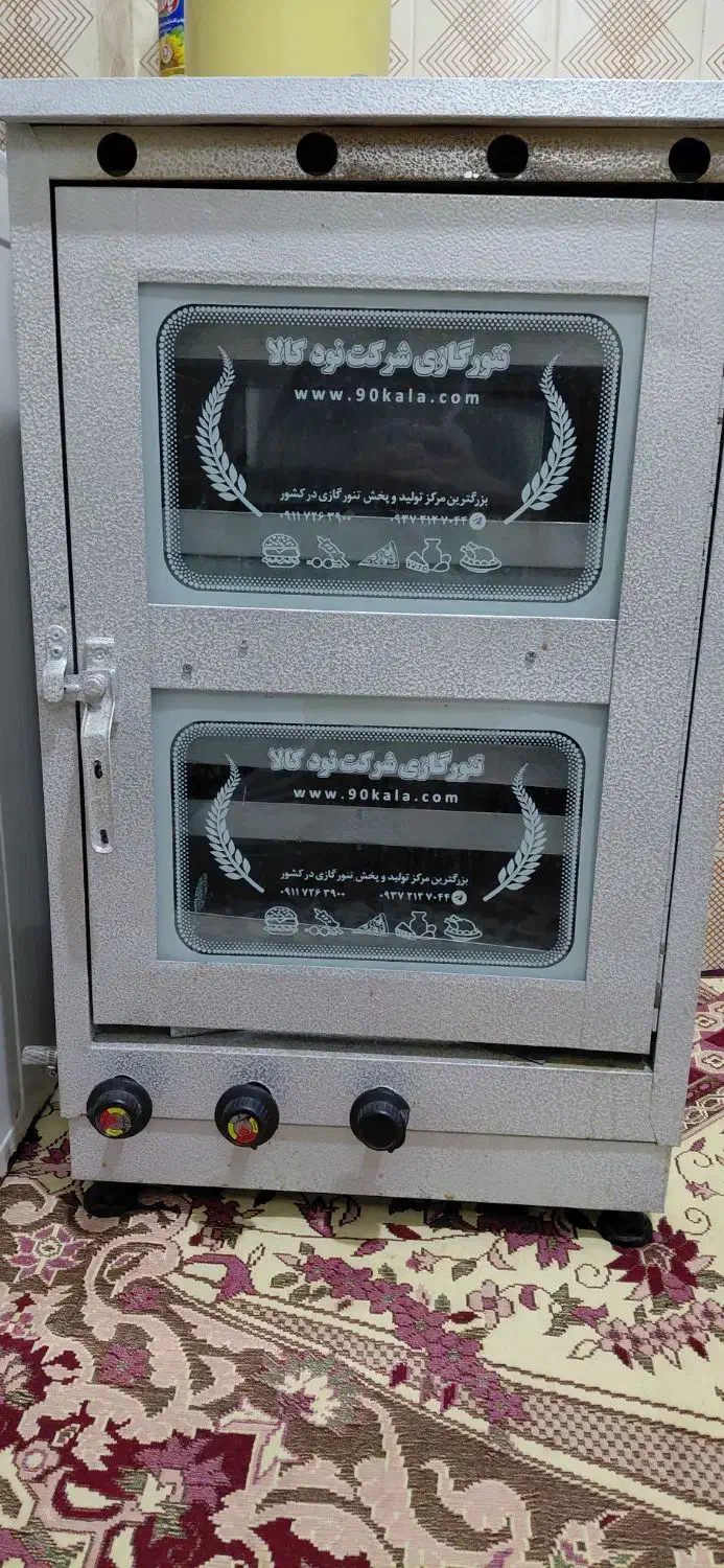 تنورگازی/۶سینی/گالوانیزه|اجاق گاز و لوازم برقی پخت‌وپز|قم, نیروگاه|دیوار