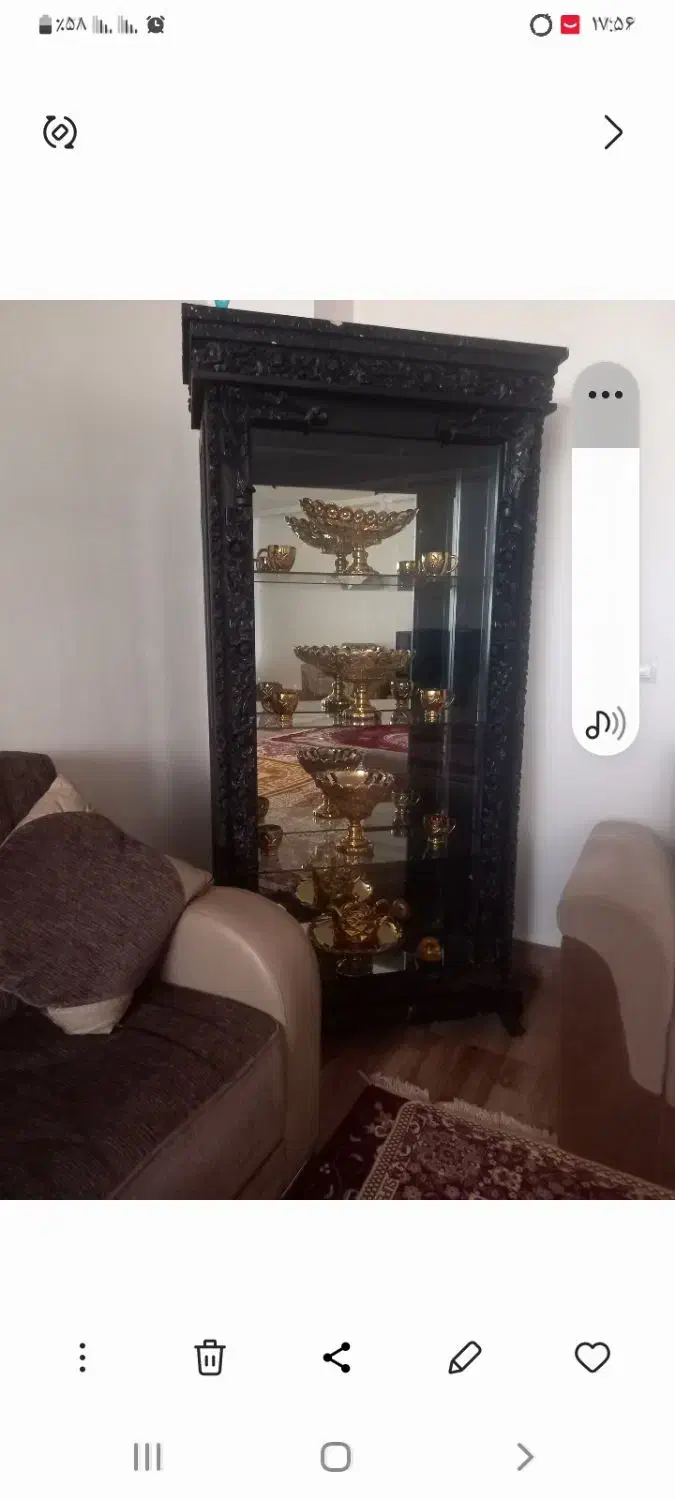 بوفه|بوفه، ویترین، کنسول|خوی, |دیوار