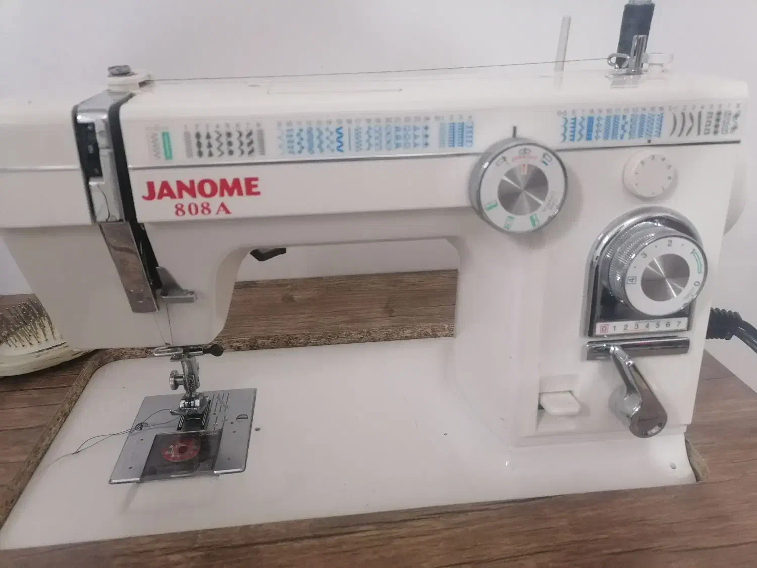 چرخ خیاطی ژانومه 808A|چرخ خیاطی و ریسندگی|صدرا-فارس, فاز ۲|دیوار