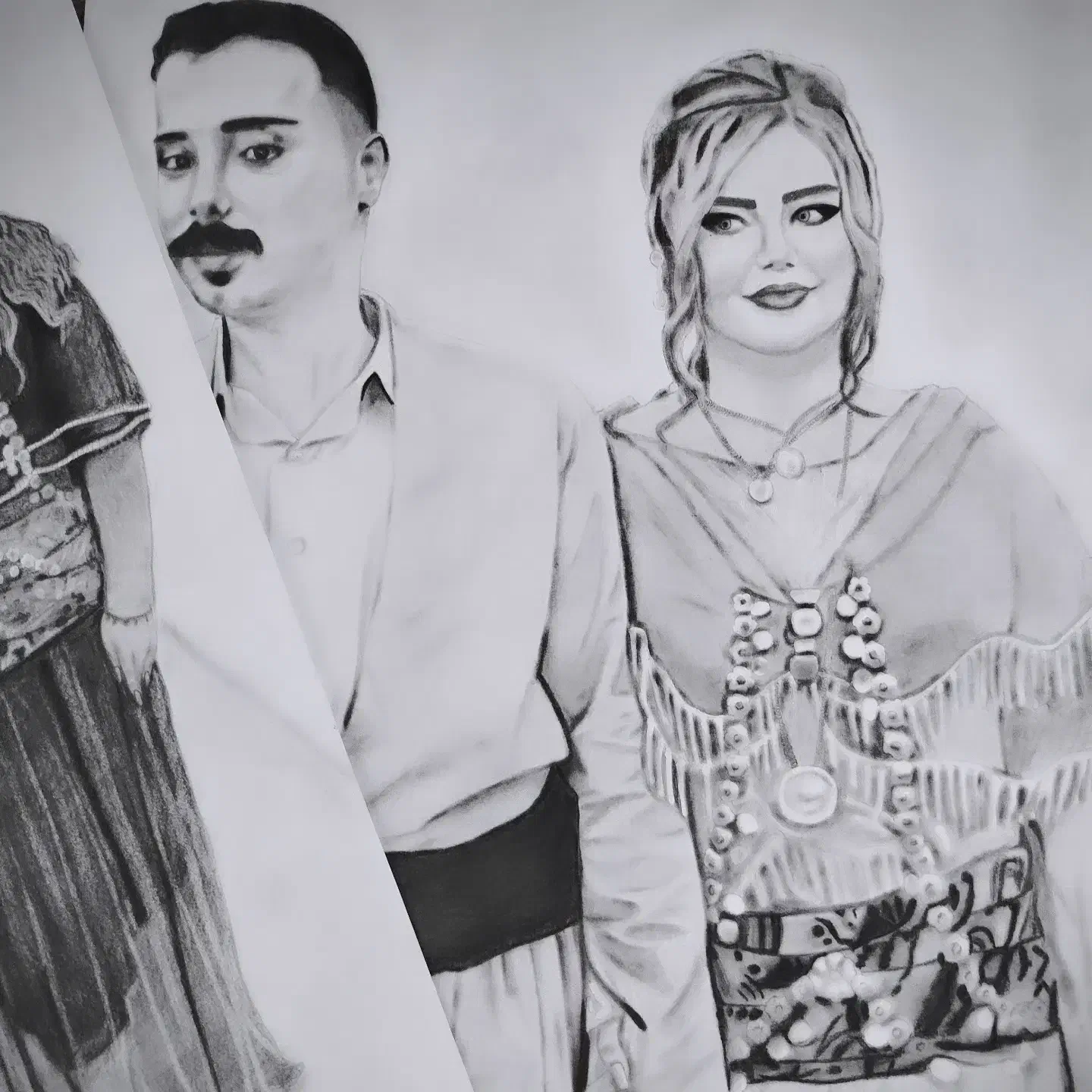 سفارش طراحی چهره|تابلو، نقاشی، عکس|بوکان, |دیوار