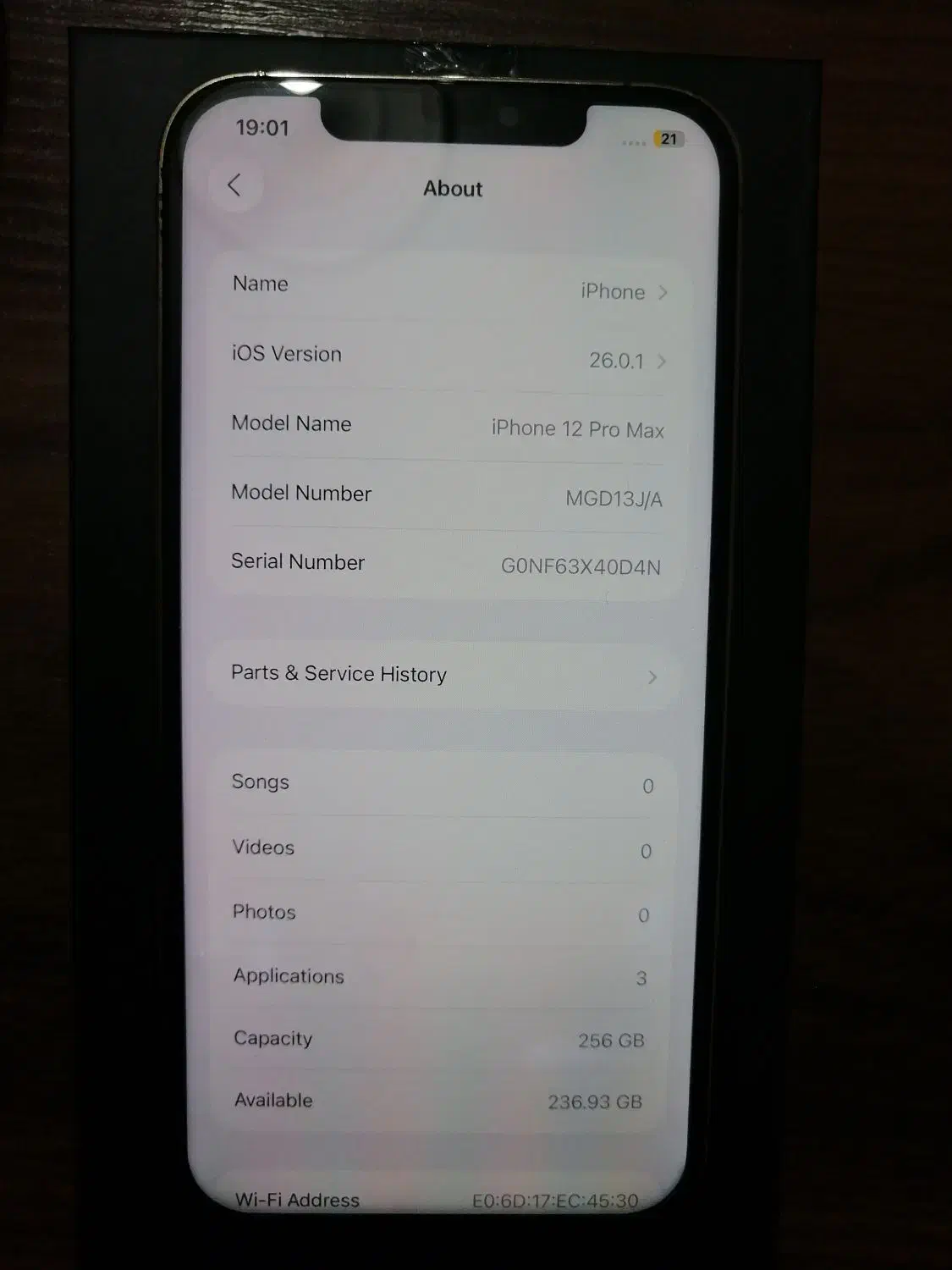 گوشی آیفون 12 پرومکس 256 گیگ در حد|موبایل|ابهر, |دیوار