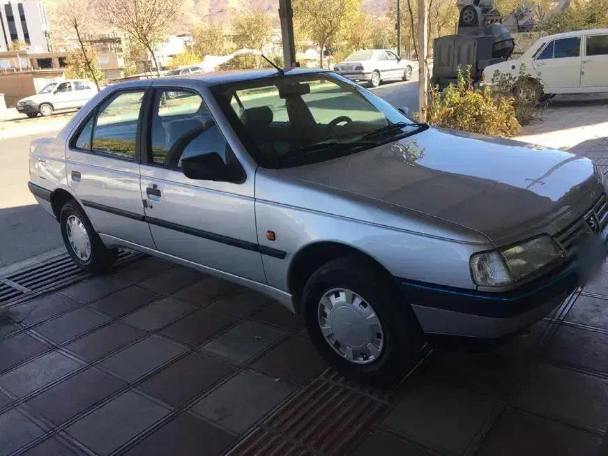 پژونقره ای مدل ۹۴|خودرو سواری و وانت|بانه, |دیوار