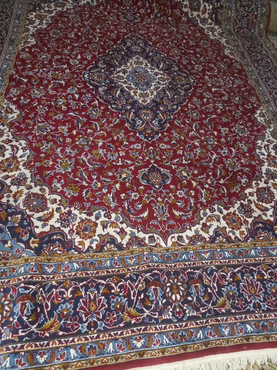 قالی ۱۲ متری|فرش|کارون, |دیوار