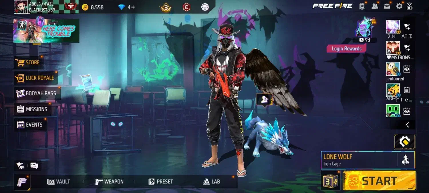 اکانت فری فایر|کنسول، بازی ویدئویی و آنلاین|خوی, |دیوار