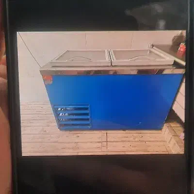 یک عدد یخچال فریزرصندوقی|یخچال و فریزر|رباطکریم, یقه|دیوار