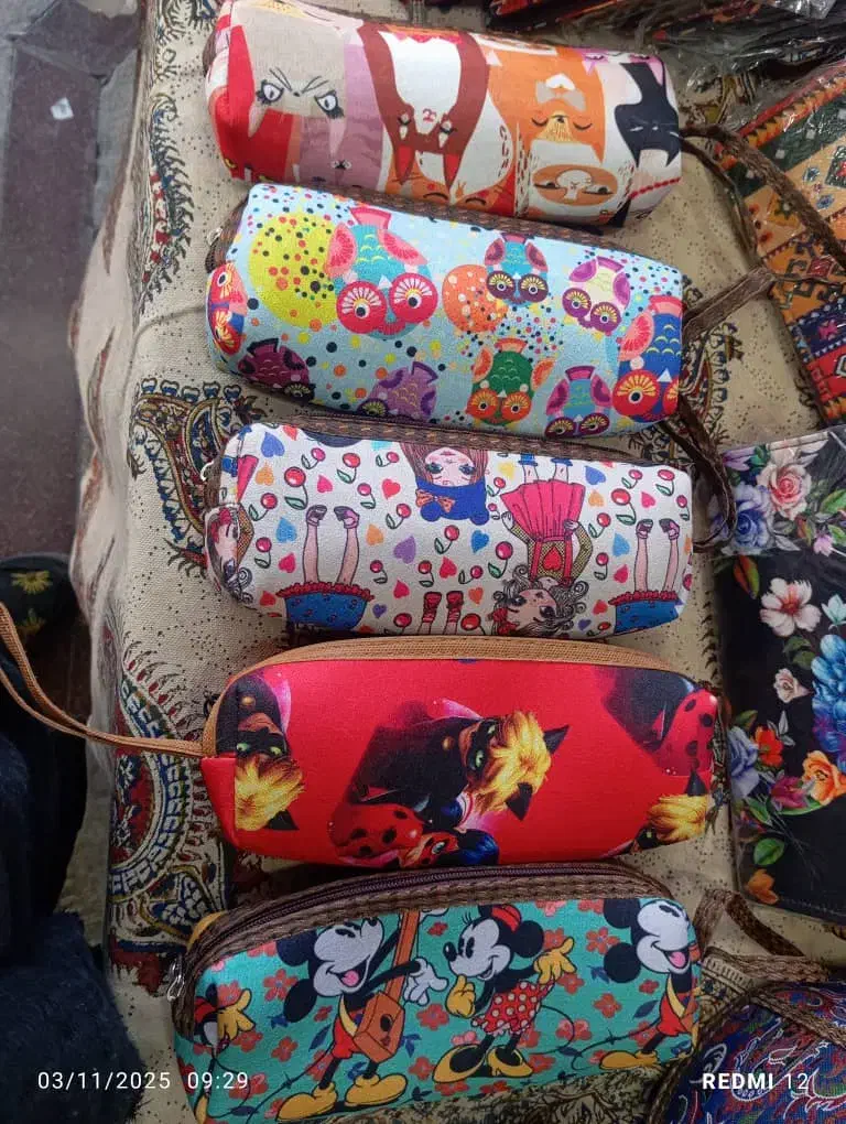 جامدادی عروسکی|کیف، کفش، کمربند|شیراز, شاهچراغ|دیوار