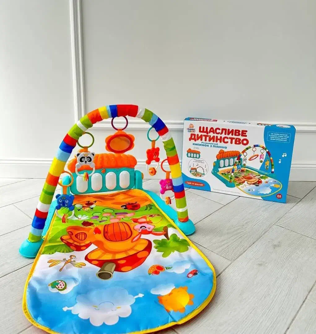 تشک بازی نوزاد موزیکال سیسمونی خارجی نو وآکبند|اسباب و اثاث بچه|تبریز, |دیوار