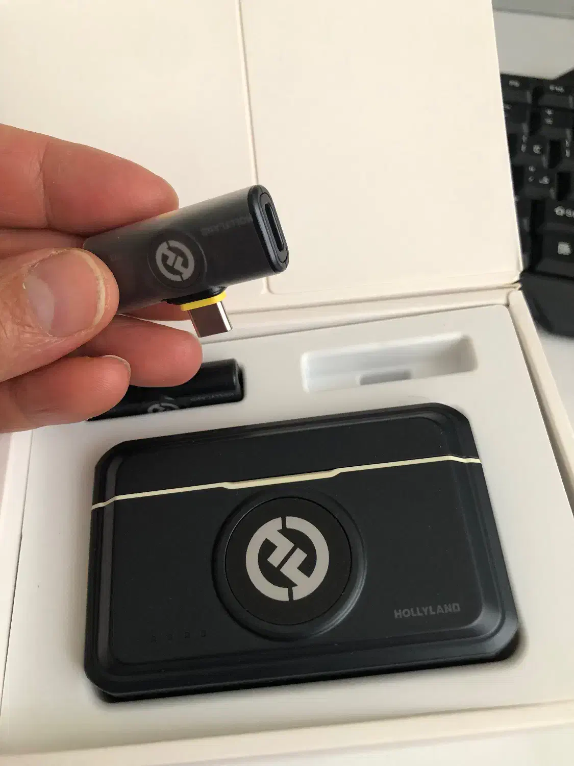 میکروفن یقه ای بی سیم صفر|صوتی و تصویری|اردبیل, |دیوار