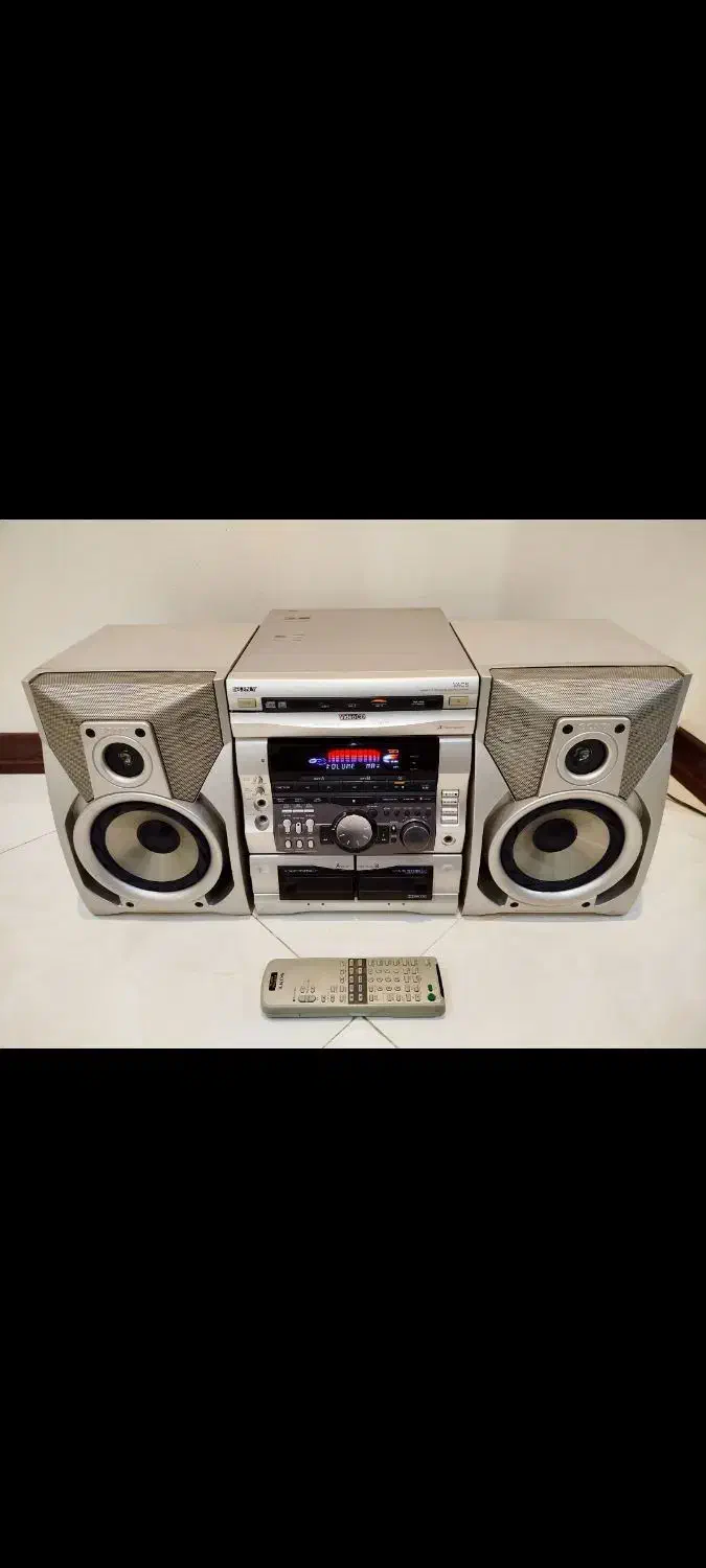 سونی بلوتوث AUX USB فلش رم قدرتمند ژاپن JAPAN|سیستم صوتی خانگی|تهران, تسلیحات|دیوار