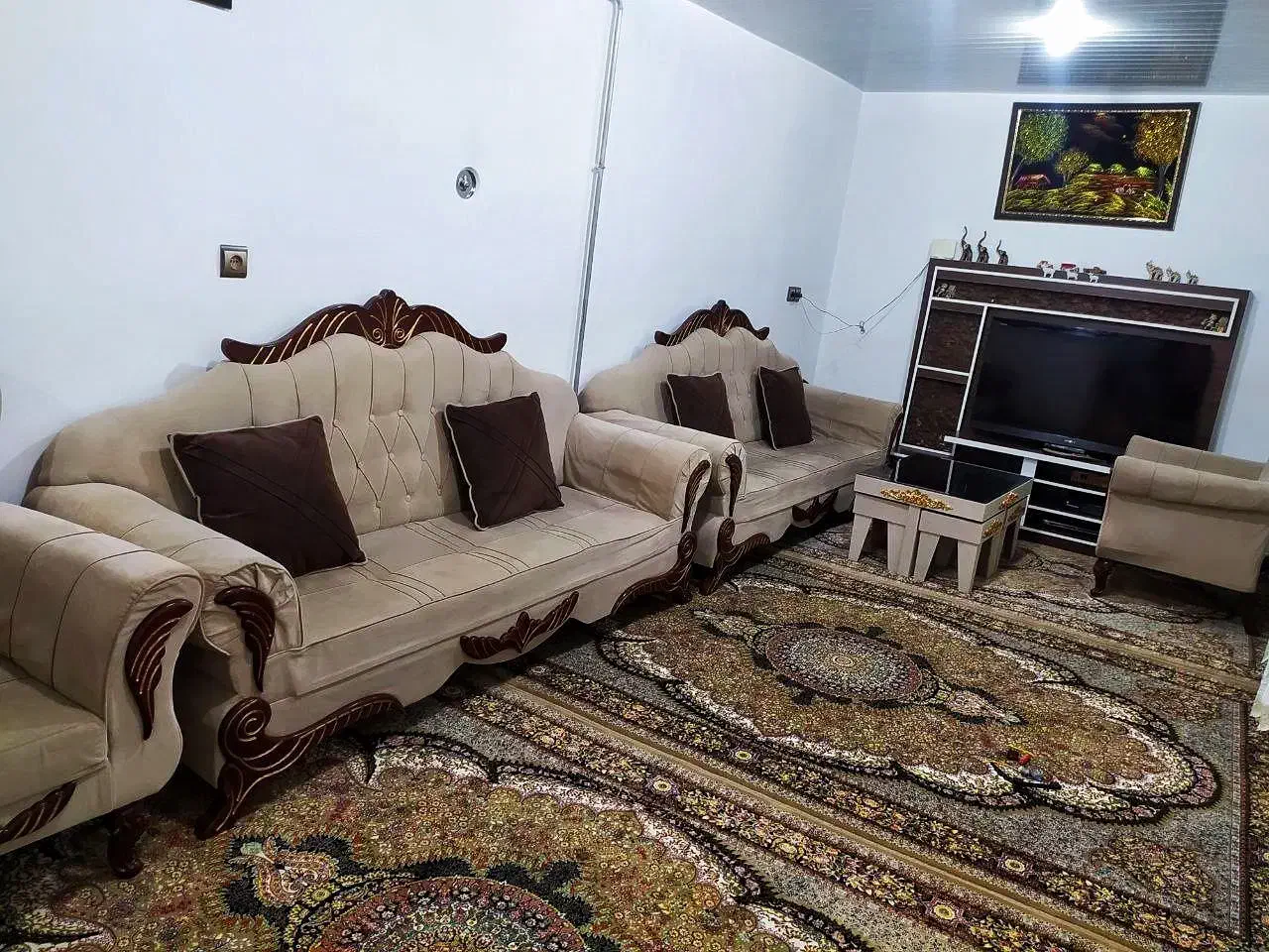 مبل و جلو مبلی|مبلمان خانگی و میز عسلی|بانه, |دیوار