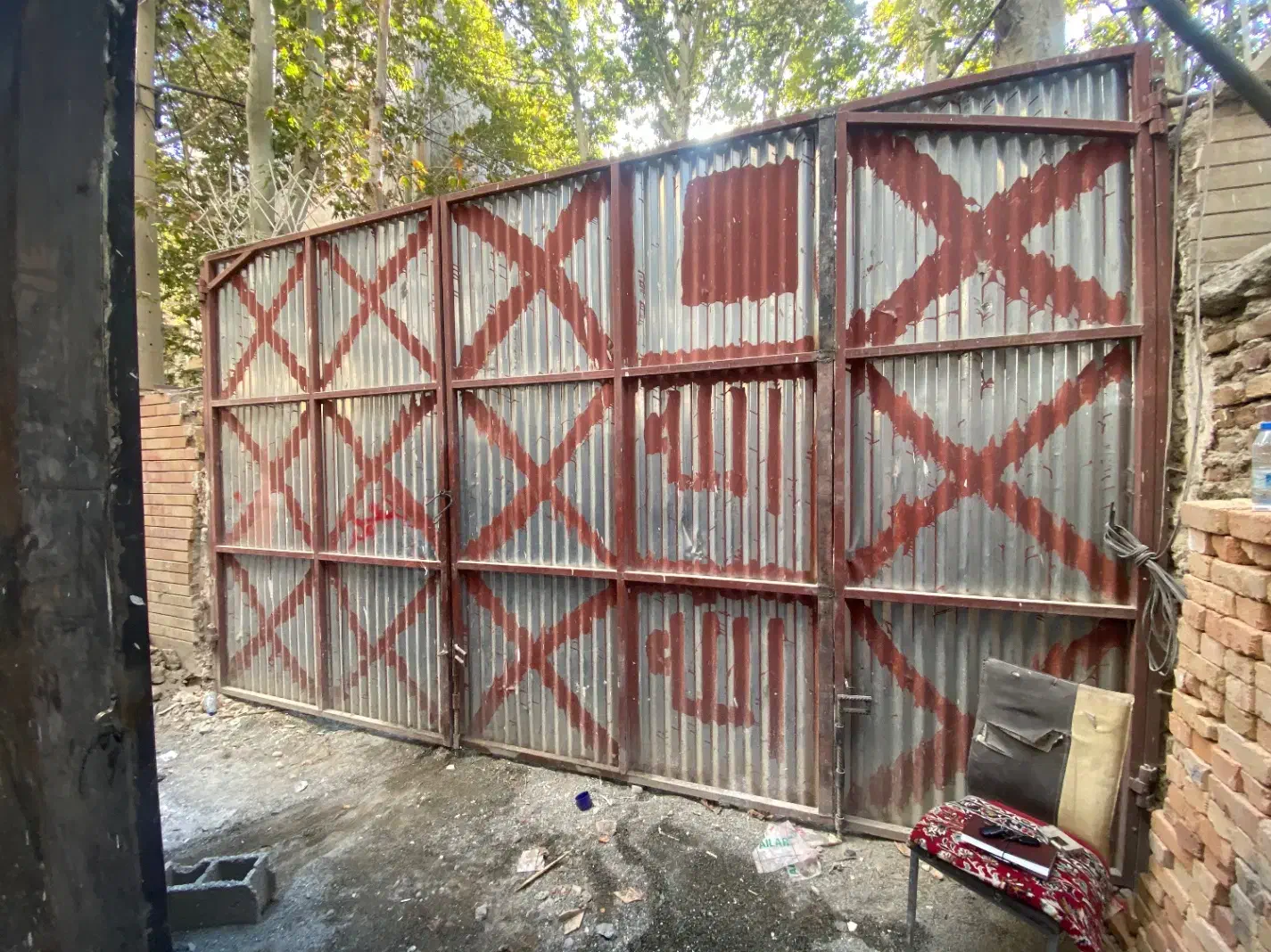 درب کارگاهی ورق کرکره ای|مصالح و تجهیزات ساختمان|شهریار, شهریار|دیوار