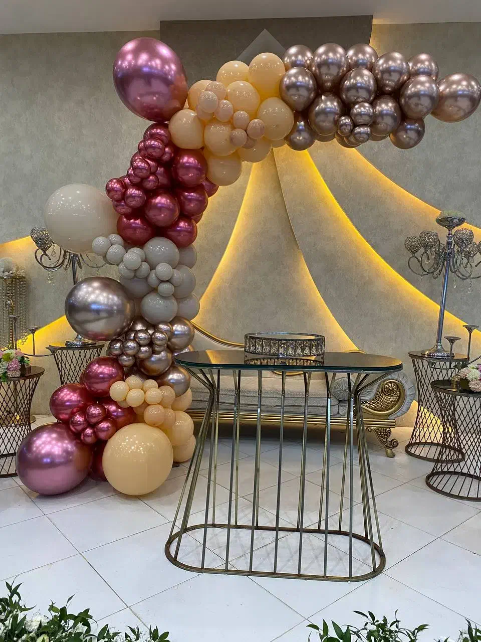 بادکنک آرایی*گل آرایی|خدمات پذیرایی، مراسم|کوچصفهان, |دیوار