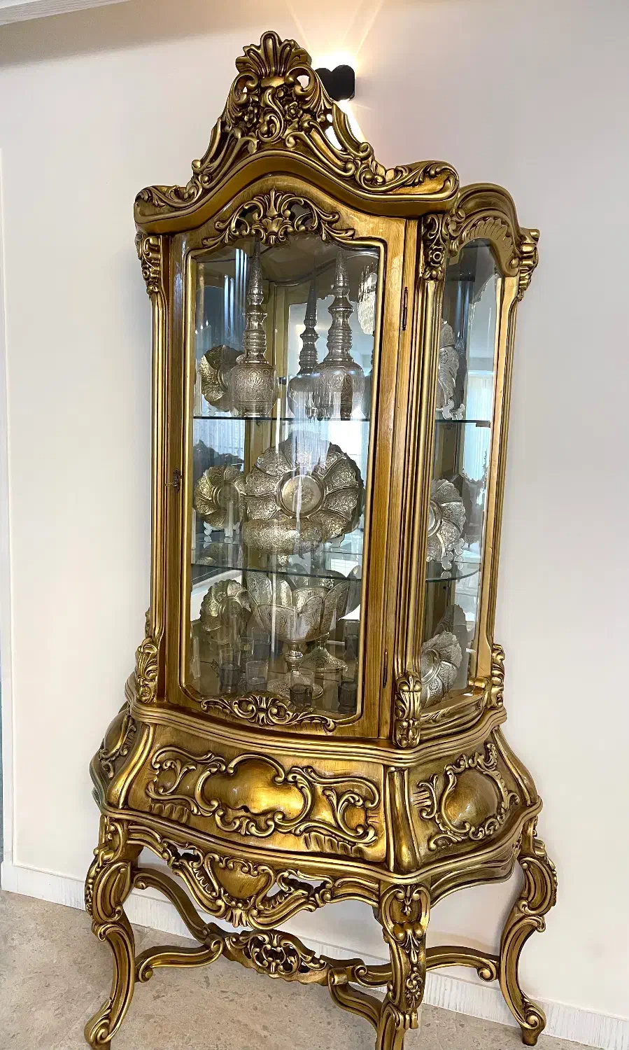 ویترین منبت کاری و کنسول دار|بوفه، ویترین، کنسول|اصفهان, فرهنگیان|دیوار